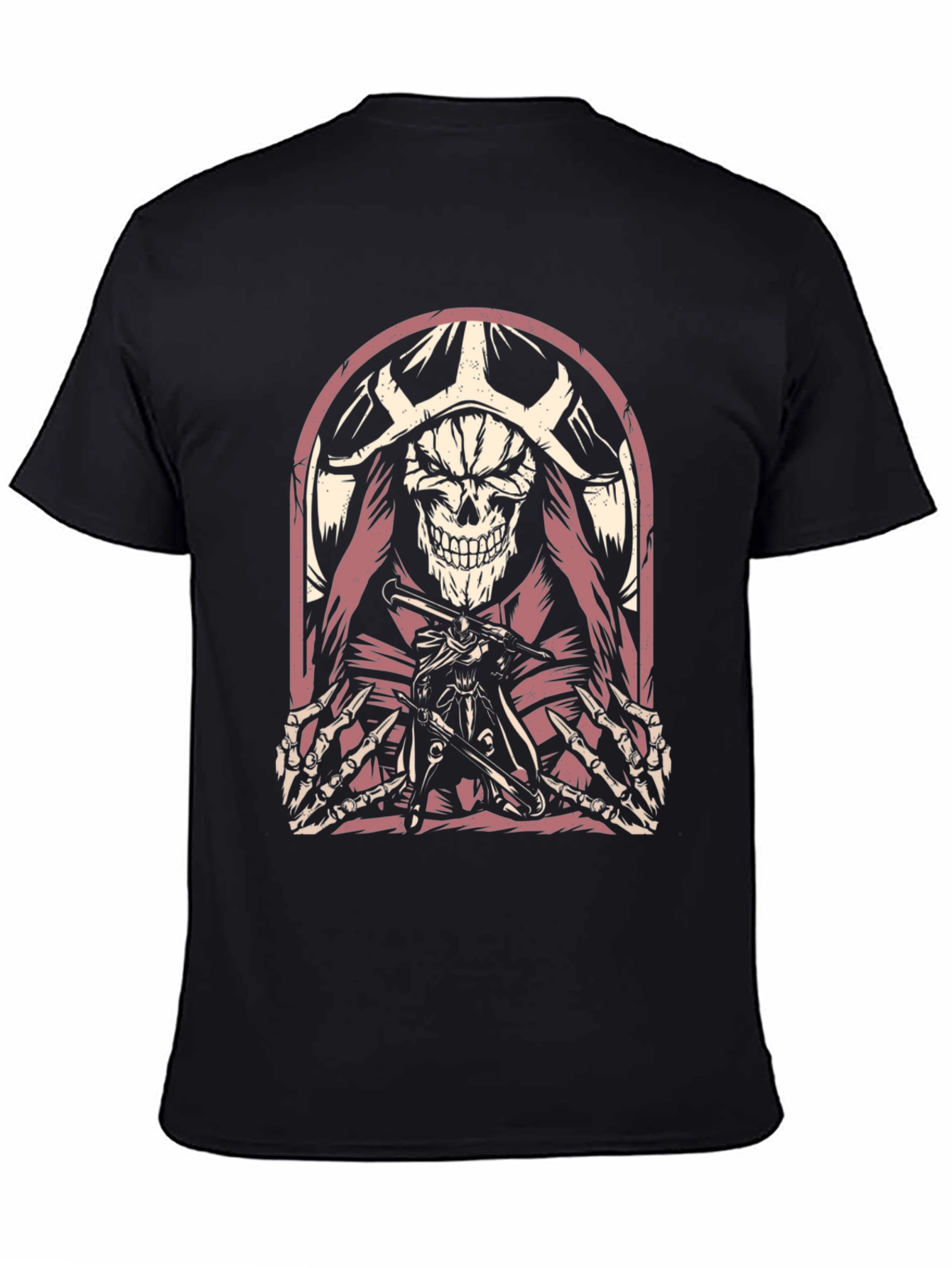 Grim Reaper Graphic Tee - Black