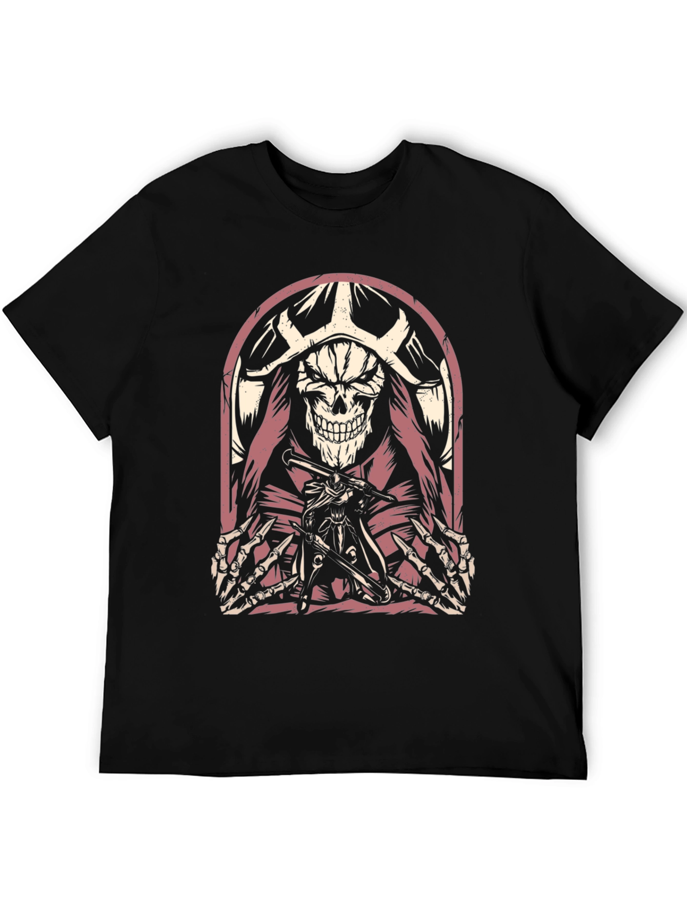 Grim Reaper Graphic Tee - Black