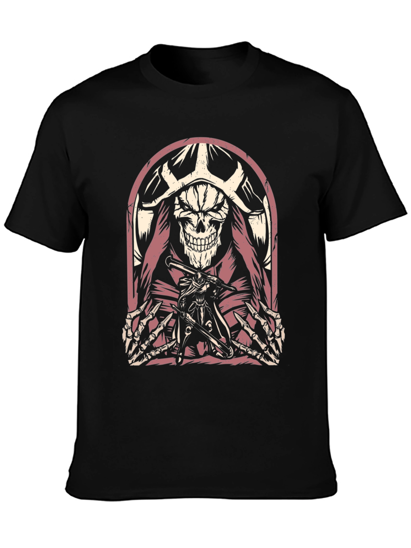 Grim Reaper Graphic Tee - Black
