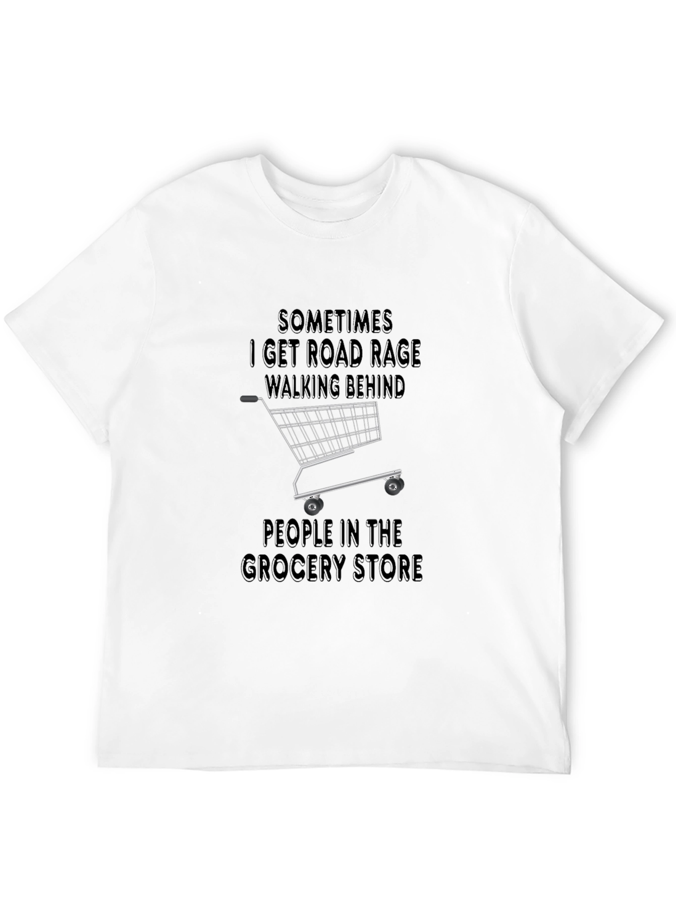 Road Rage Grocery Store Tee