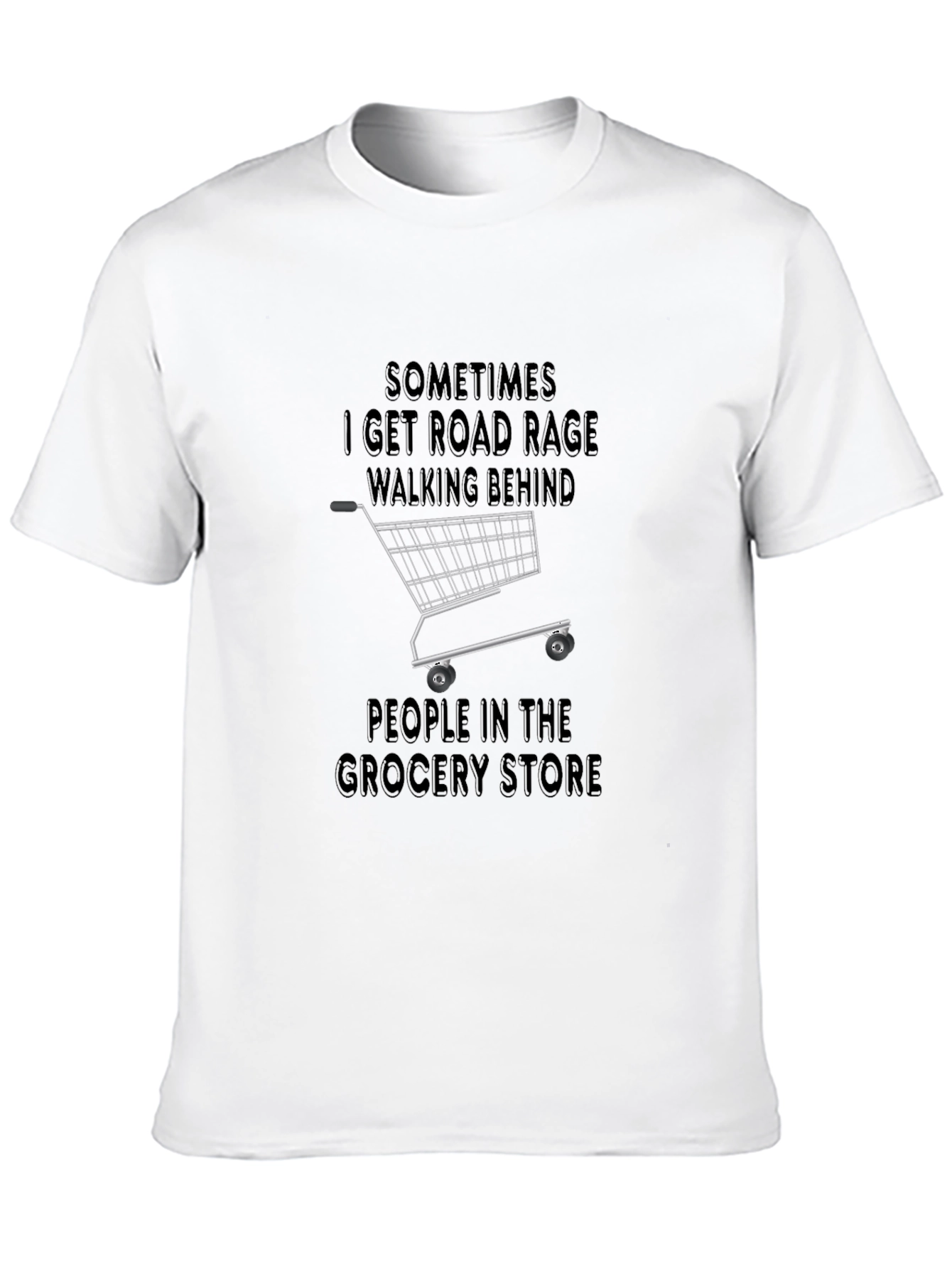 Road Rage Grocery Store Tee
