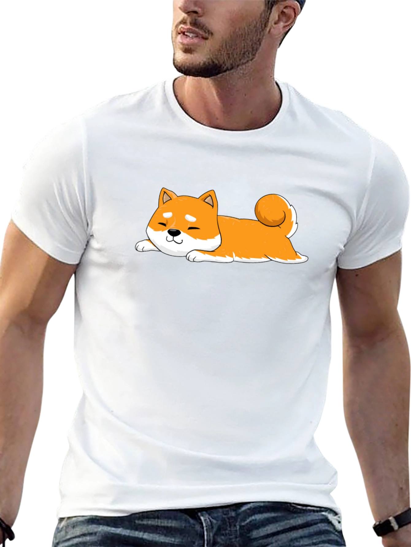 Shiba Inu Graphic T-Shirt - Cute Dog Lover Tee