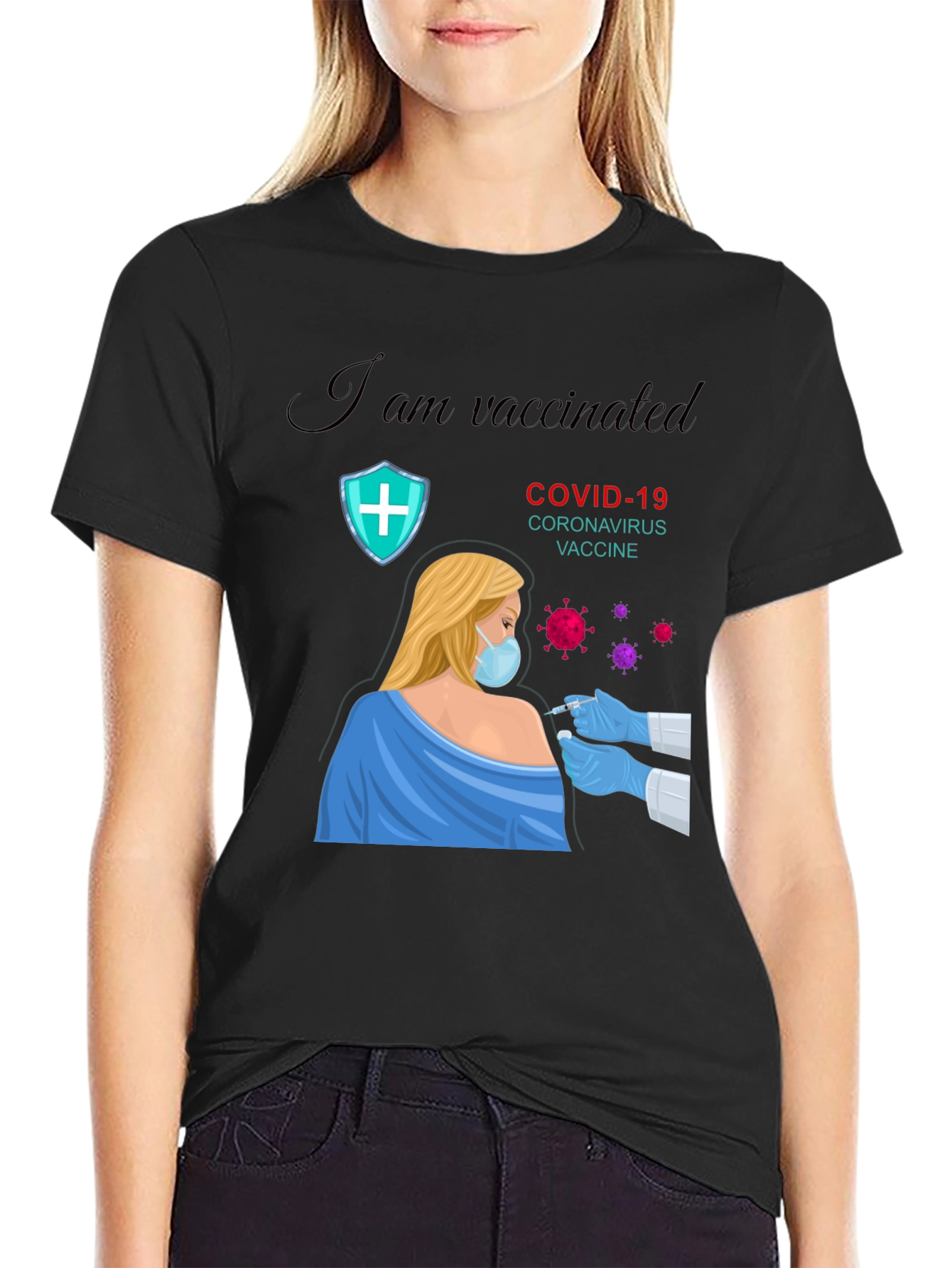 I am Vaccinated COVID-19 T-Shirt