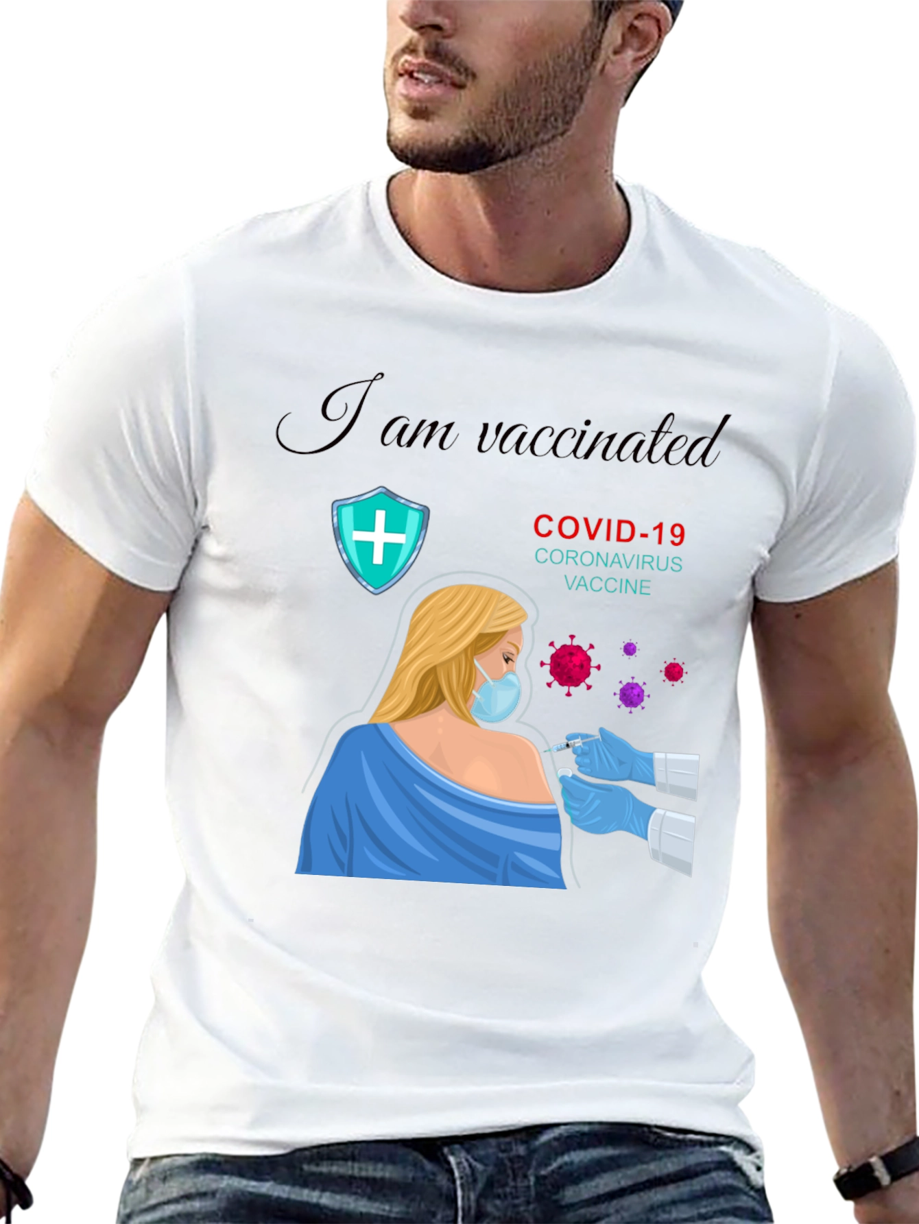 I am Vaccinated COVID-19 T-Shirt