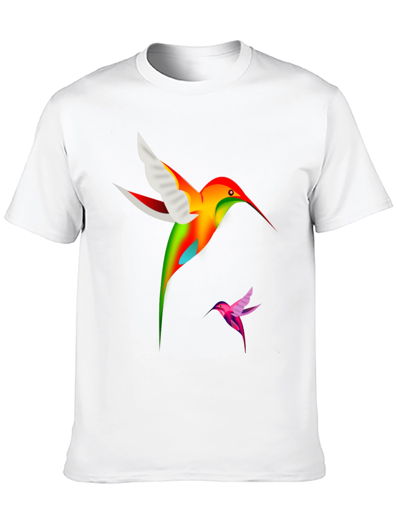 Hummingbird Graphic Black T-Shirt