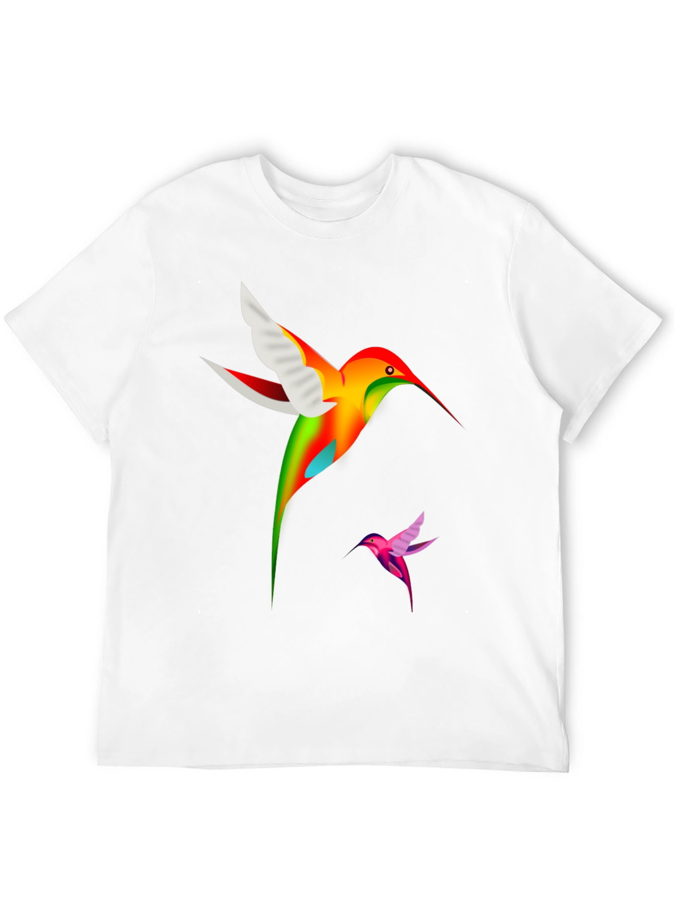 Hummingbird Graphic Black T-Shirt