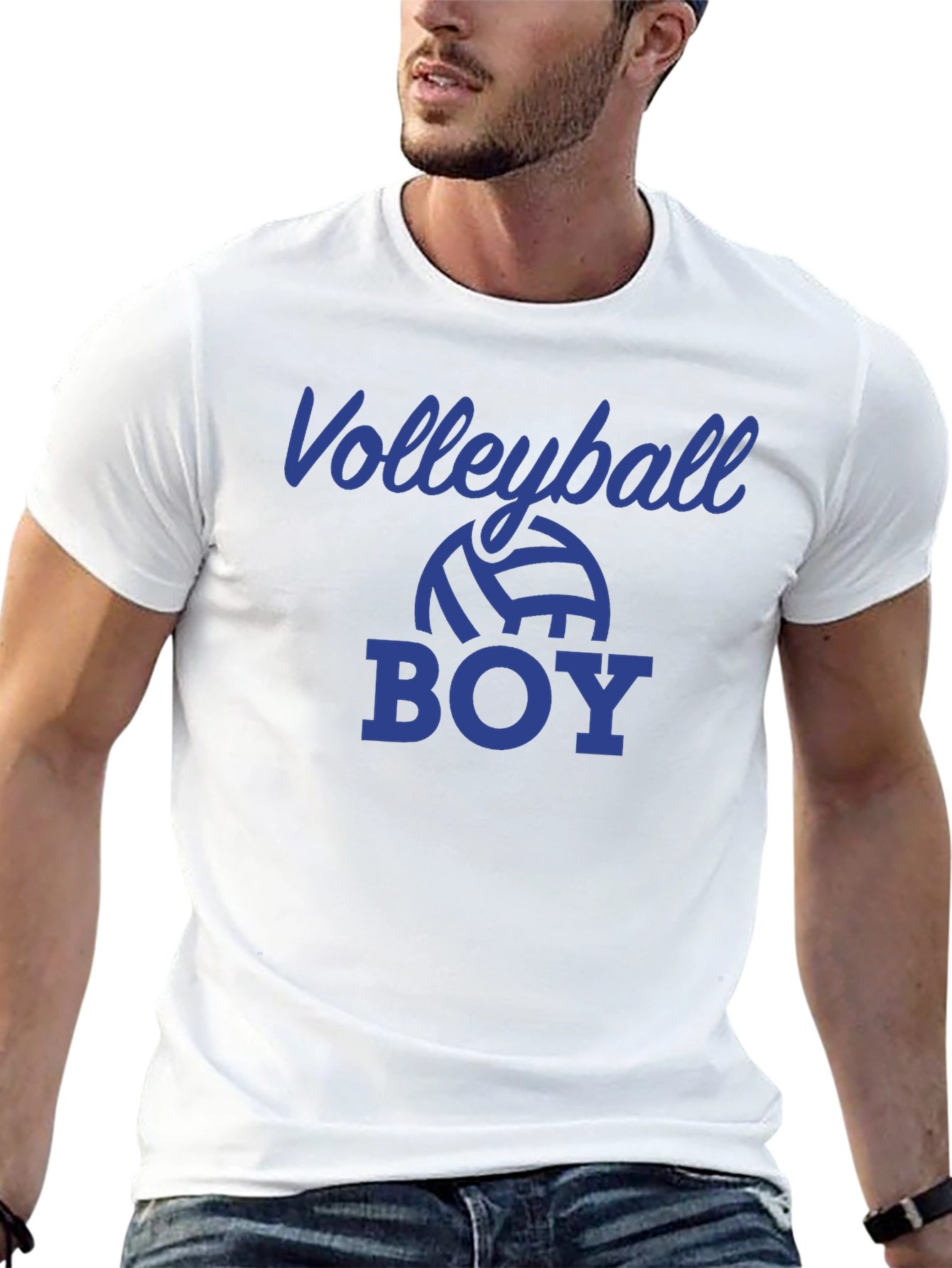 Volleyball Boy T-Shirt - Sports Tee