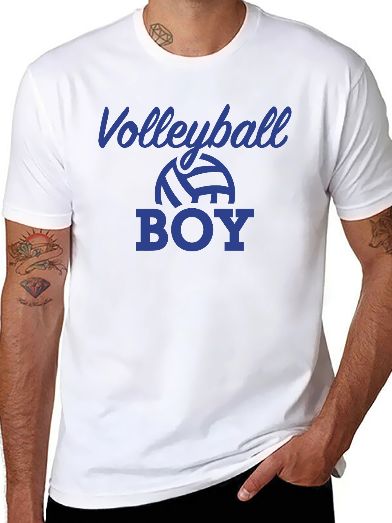 Volleyball Boy T-Shirt - Sports Tee