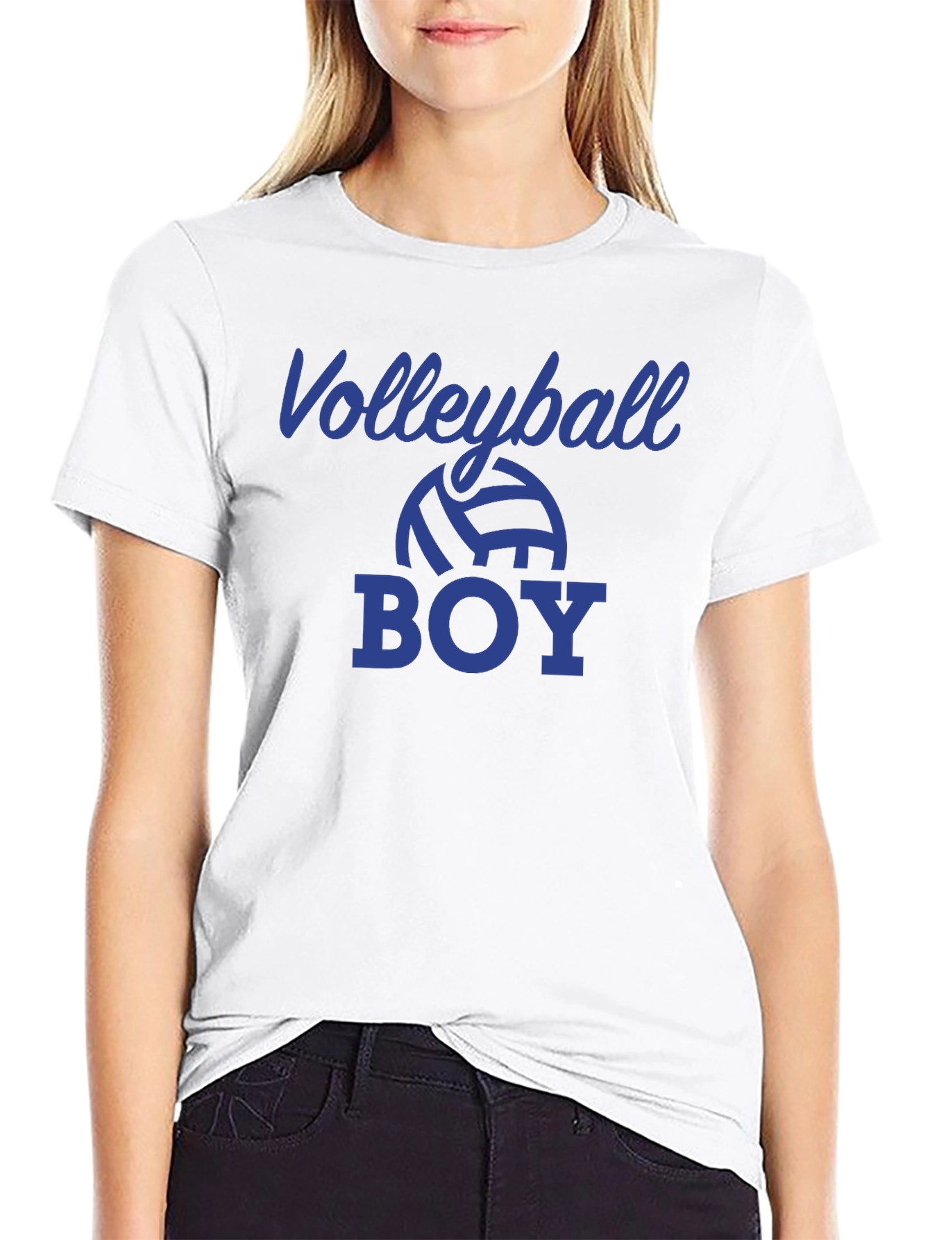 Volleyball Boy T-Shirt - Sports Tee