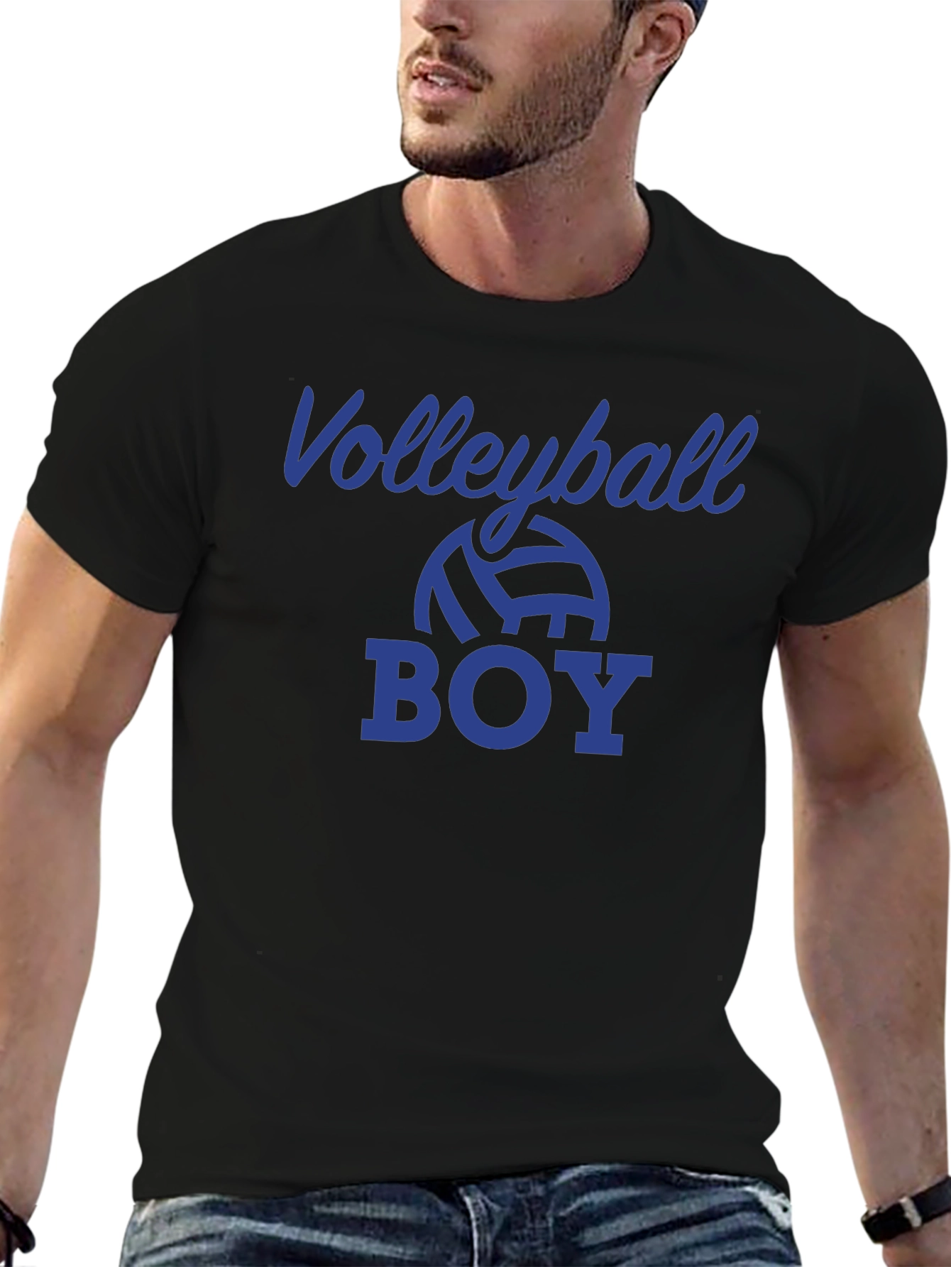 Volleyball Boy T-Shirt - Sports Tee