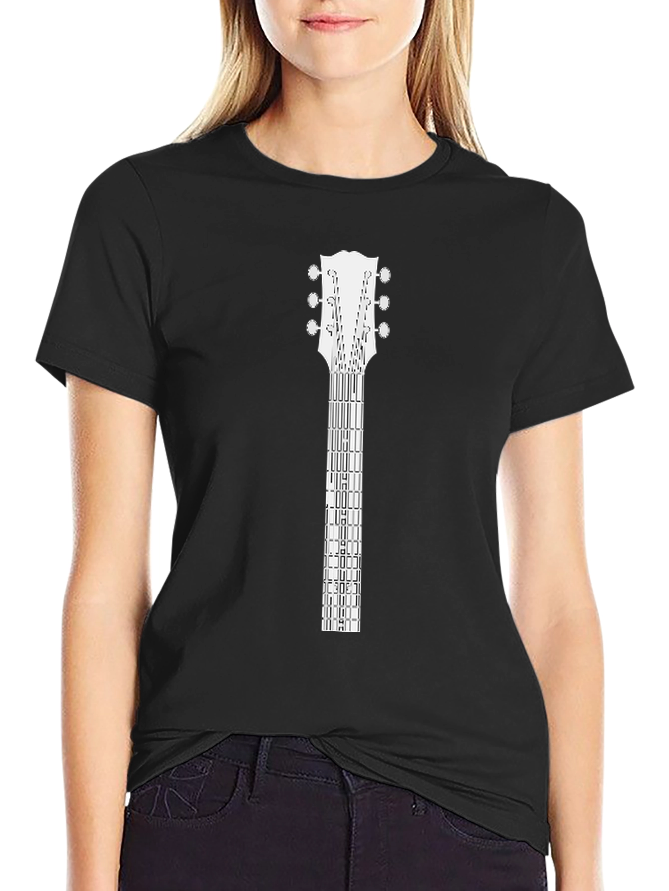 Guitar Neck T-Shirt - Music Lover Tee