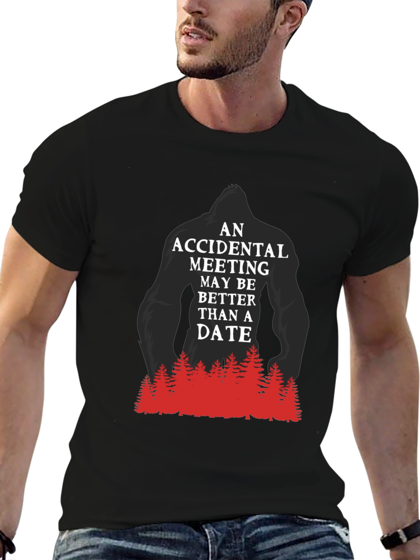 Bigfoot Accidental Meeting T-Shirt