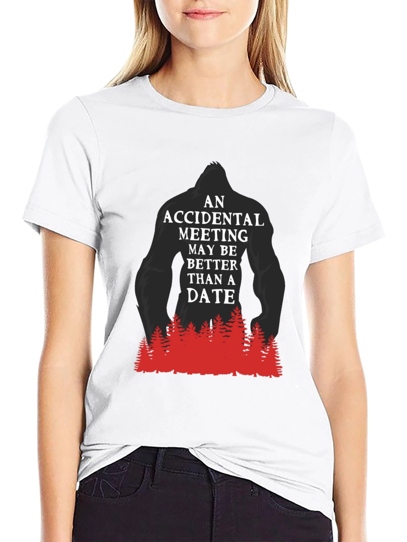 Bigfoot Accidental Meeting T-Shirt