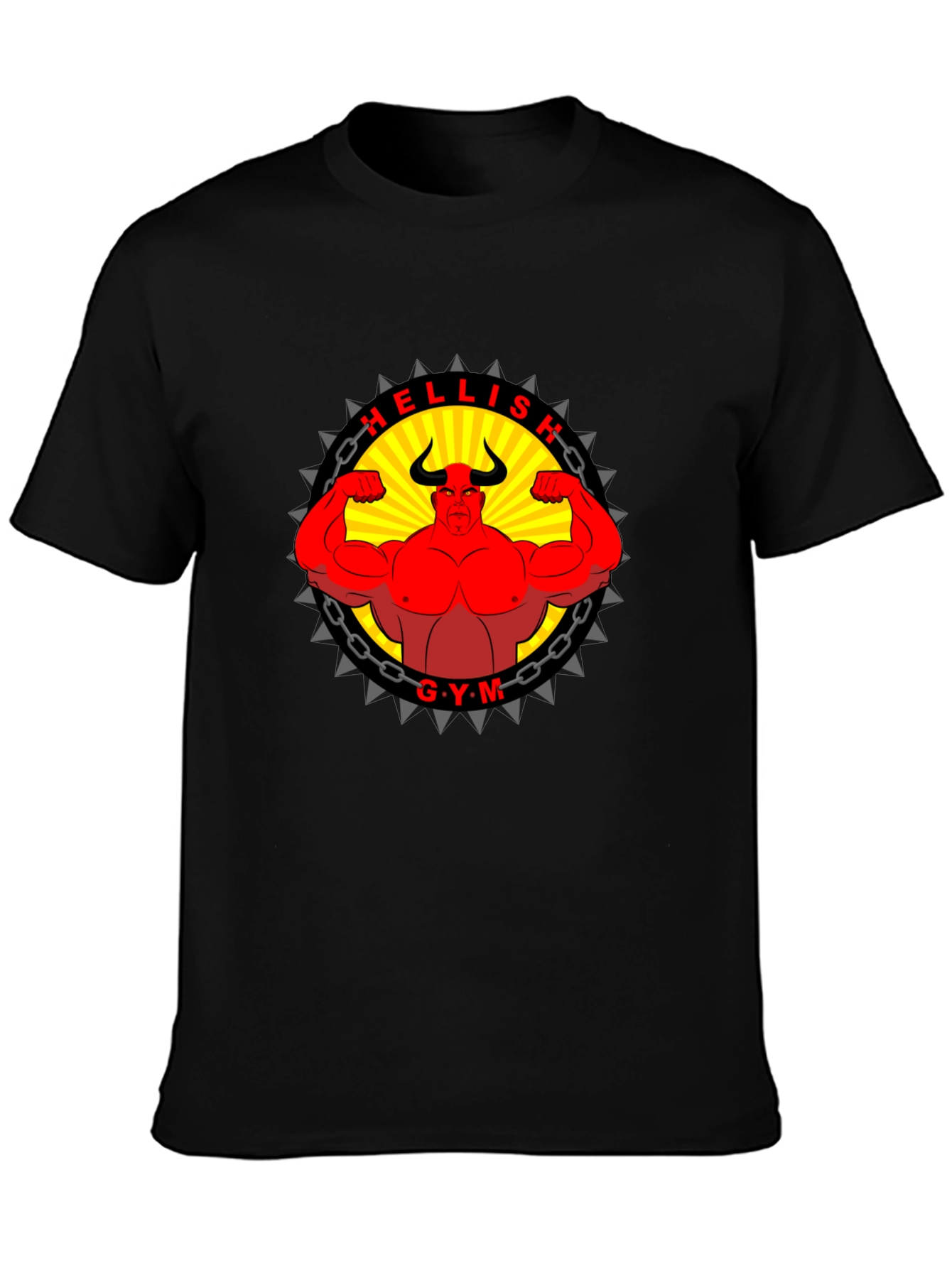 Hellish Gym Graphic T-Shirt