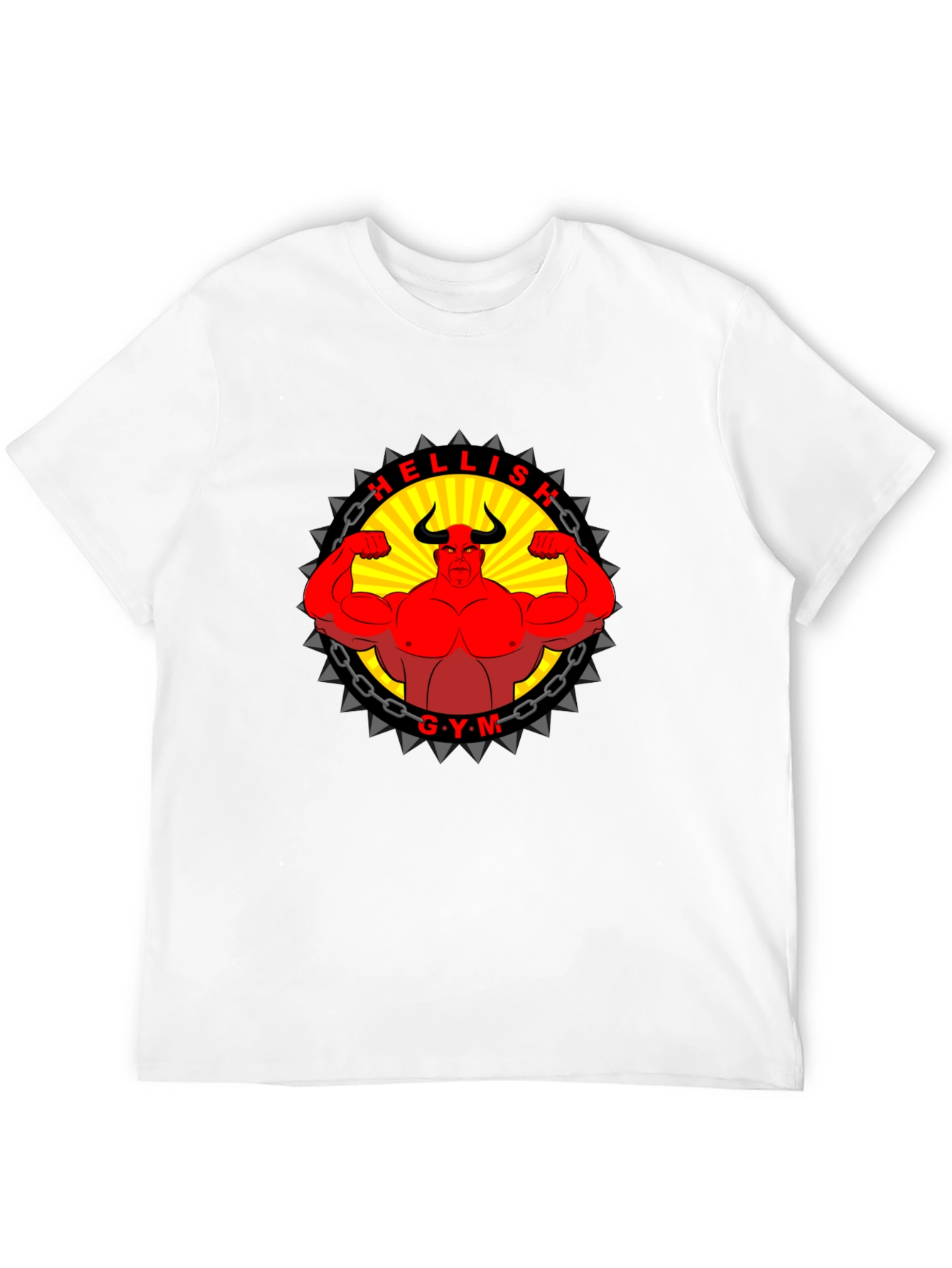 Hellish Gym Graphic T-Shirt