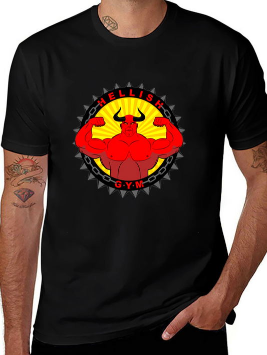 Hellish Gym Graphic T-Shirt