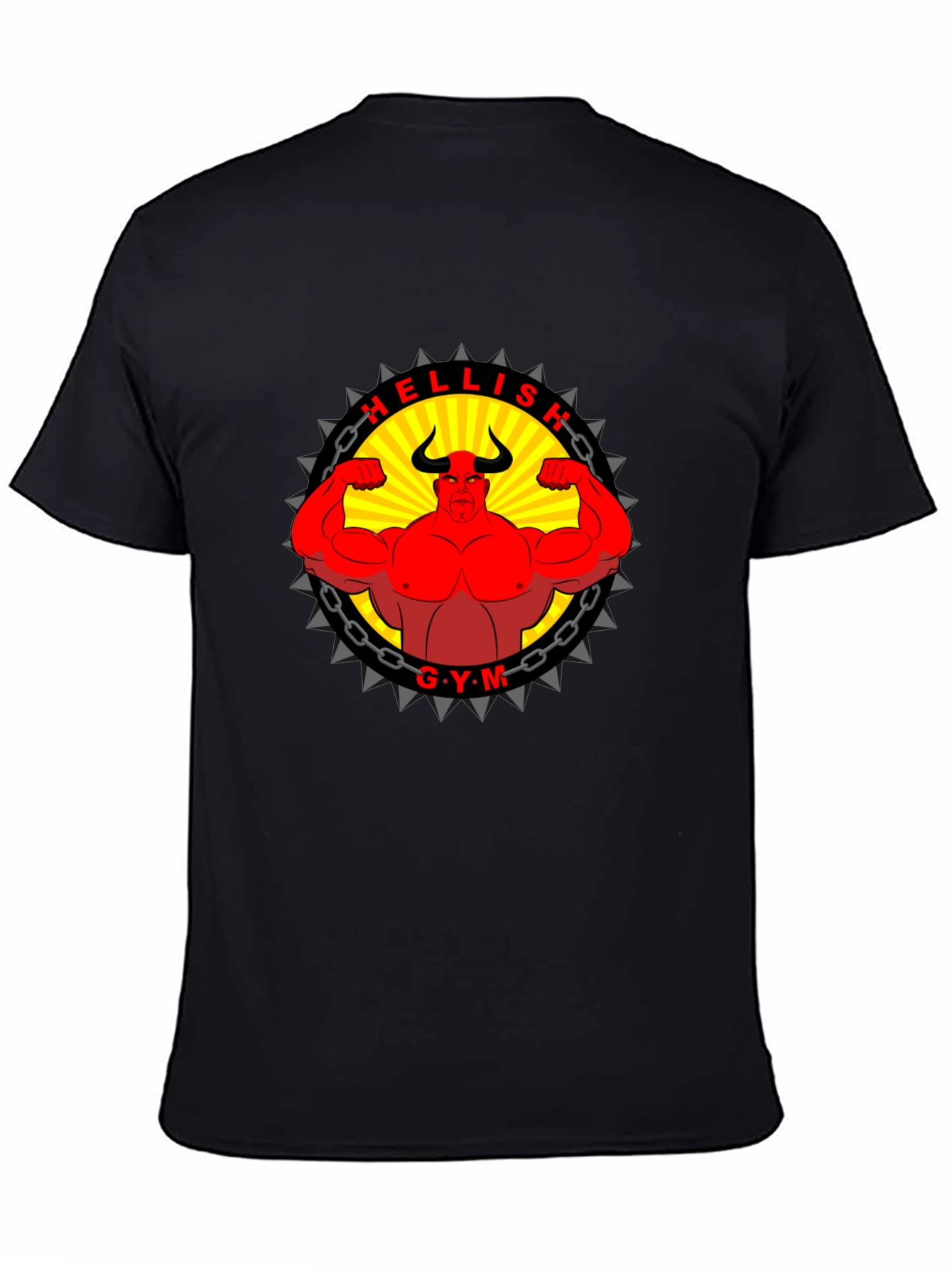 Hellish Gym Graphic T-Shirt