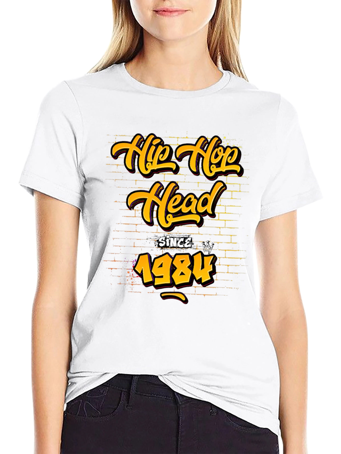 Hip Hop Head Since 1984 Graphic Tee
