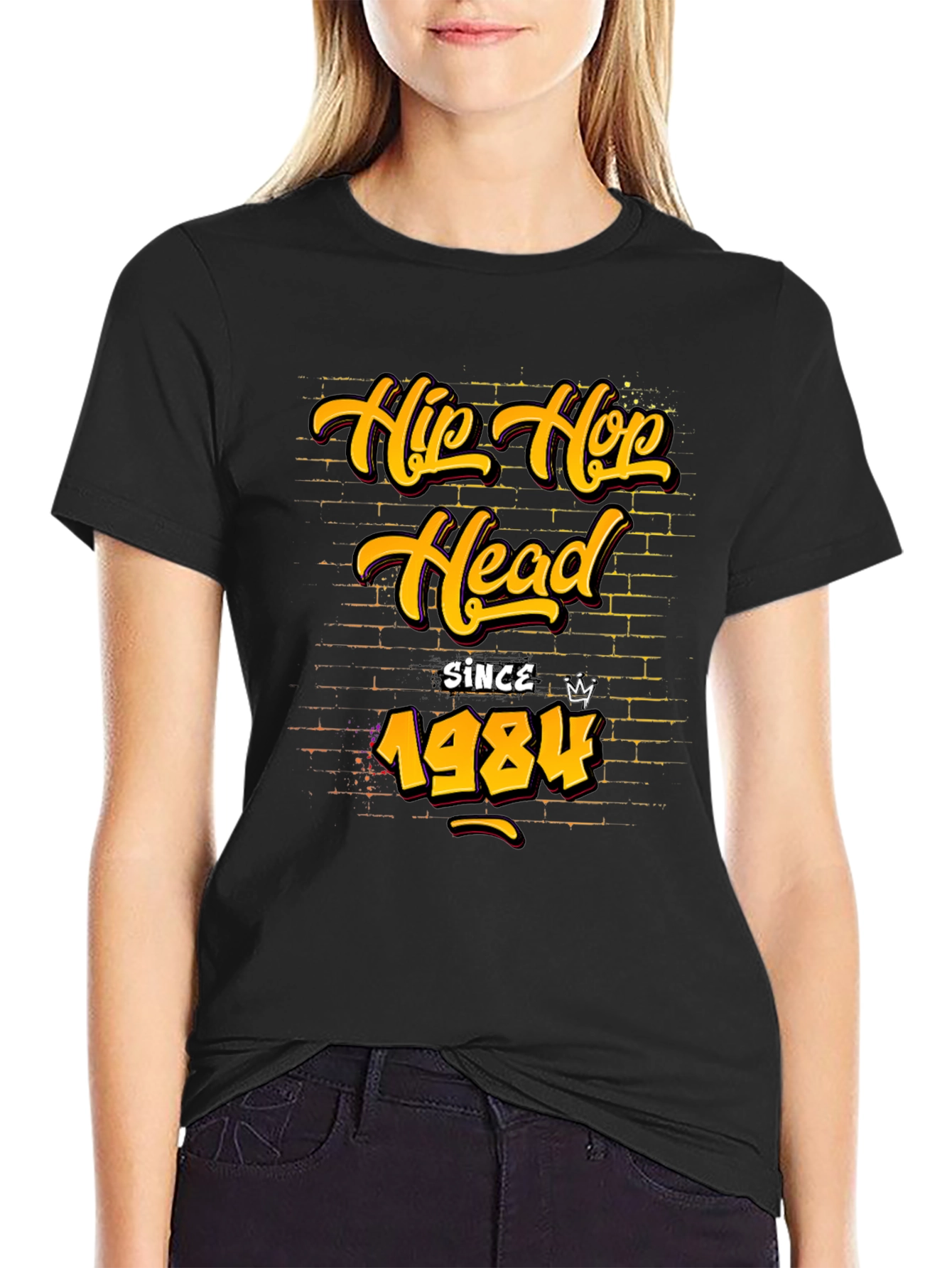 Hip Hop Head Since 1984 Graphic Tee