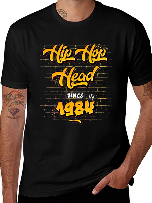 Hip Hop Head Since 1984 Graphic Tee