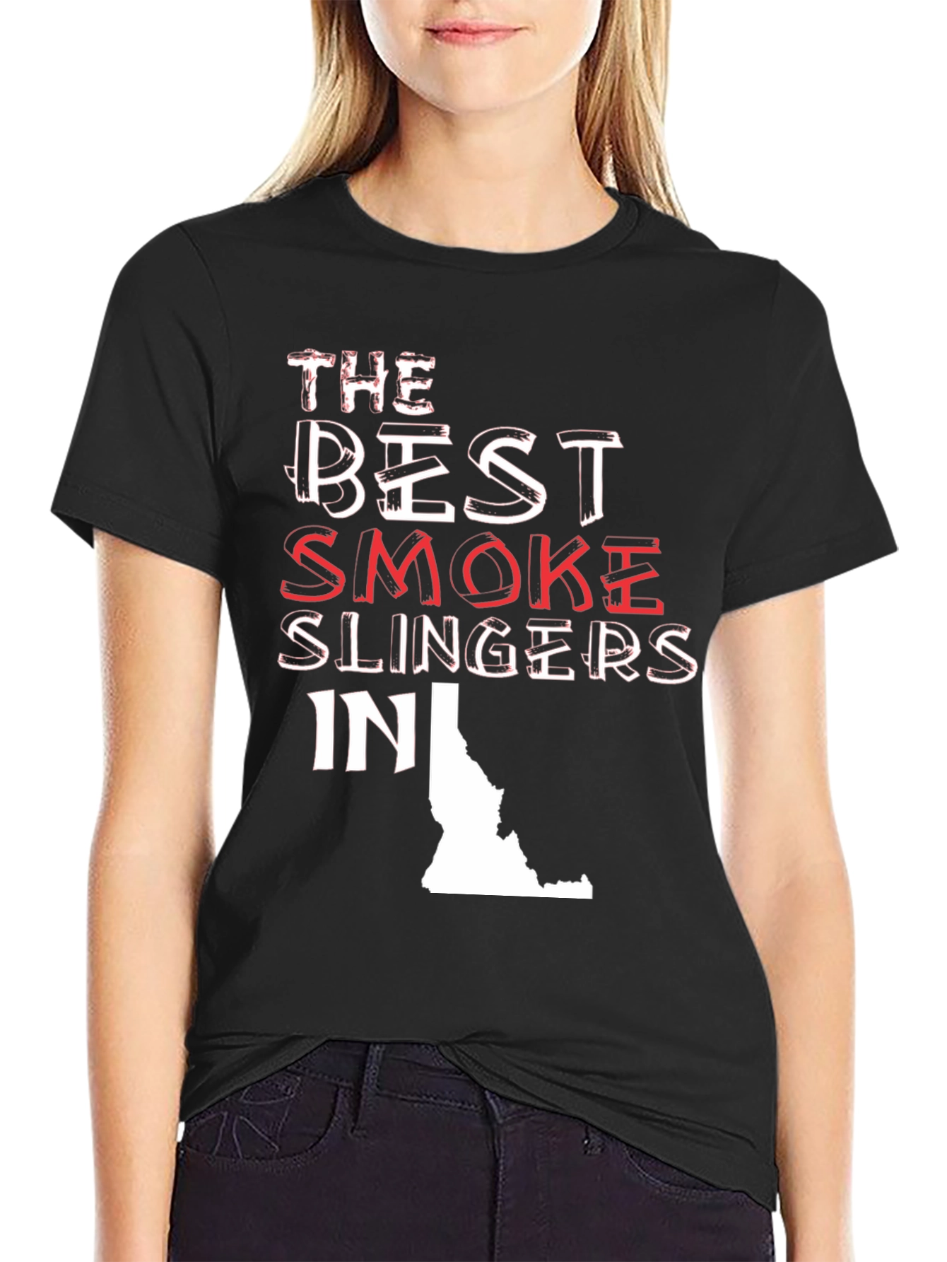Best Smoke Slingers T-Shirt - Idaho Graphic Tee