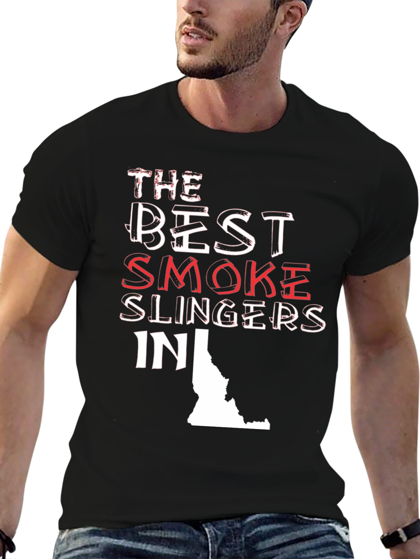 Best Smoke Slingers T-Shirt - Idaho Graphic Tee