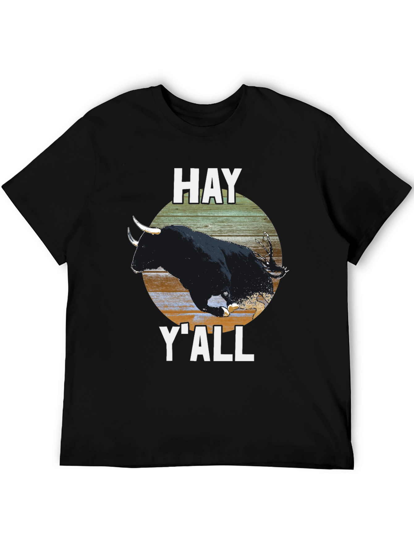 Hay Yall Bull Graphic Tee