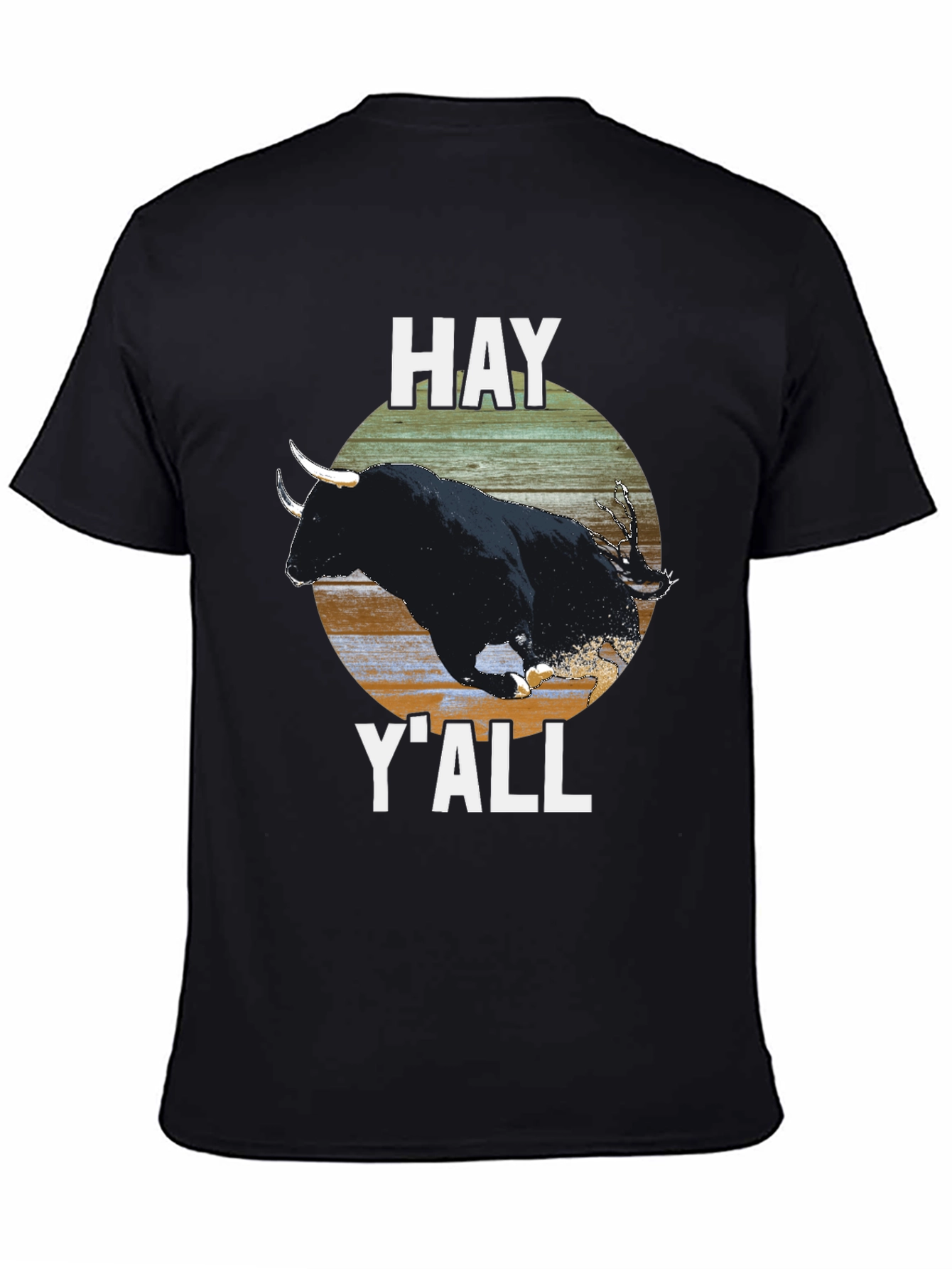 Hay Yall Bull Graphic Tee