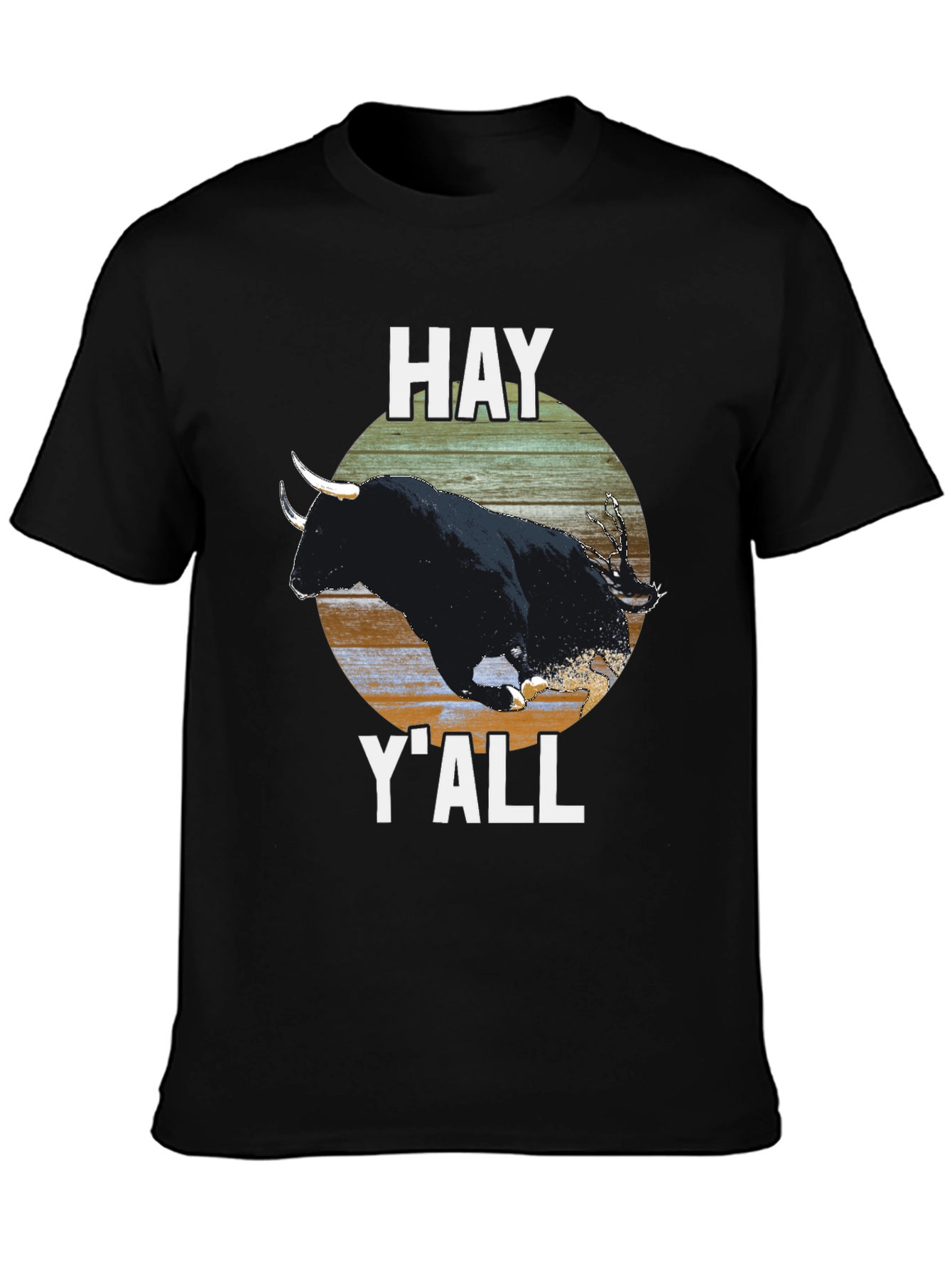 Hay Yall Bull Graphic Tee