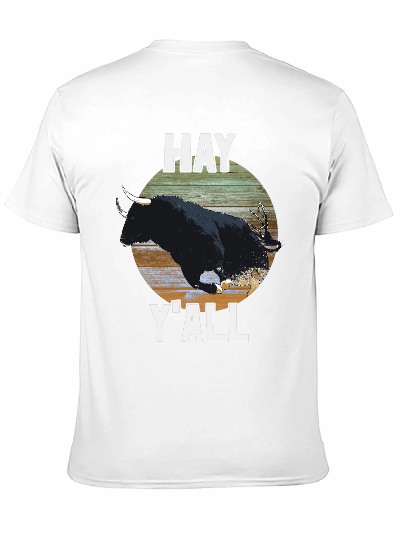 Hay Yall Bull Graphic Tee