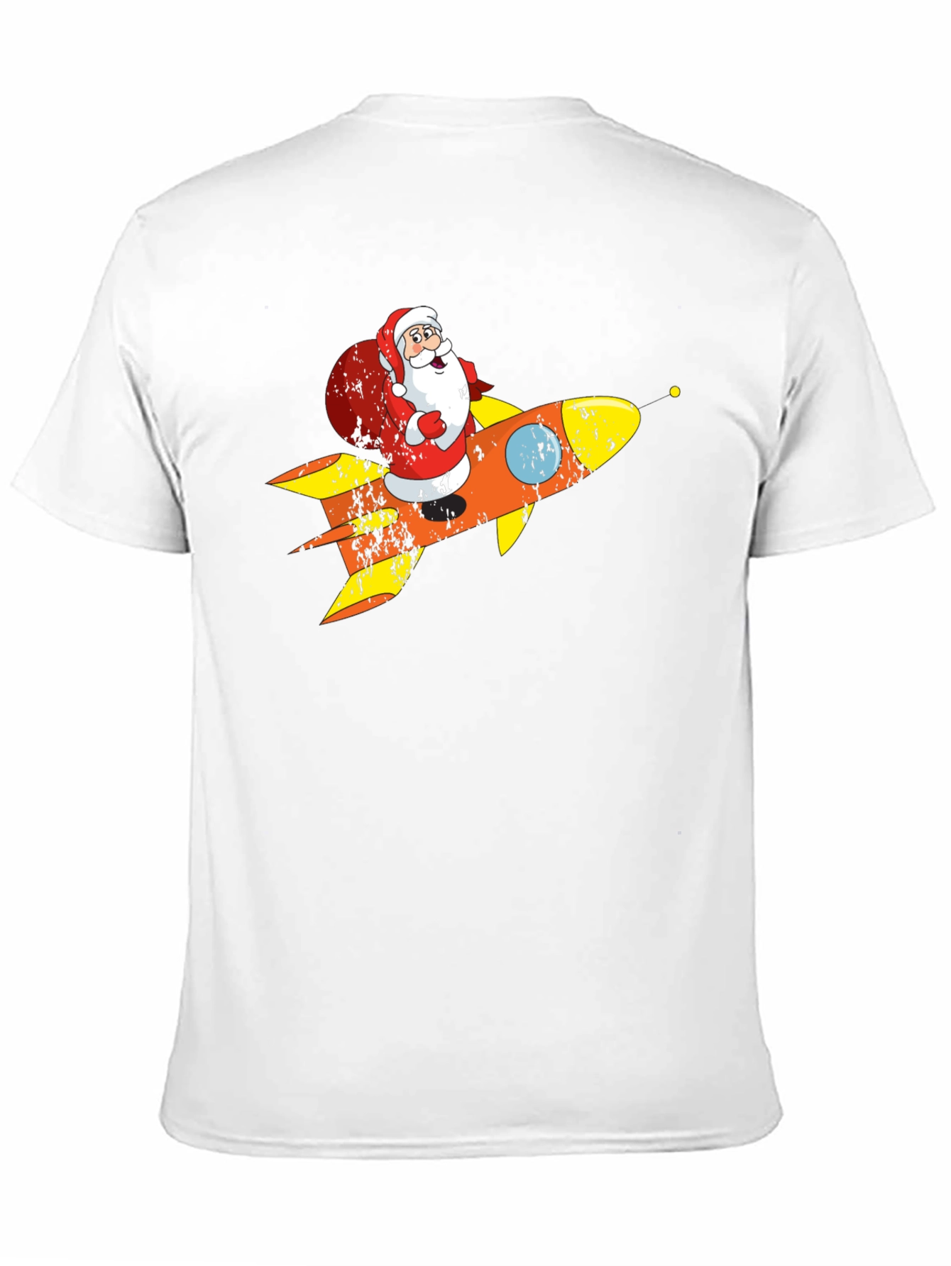 Santa Rocket T-Shirt - Holiday Blast Off!