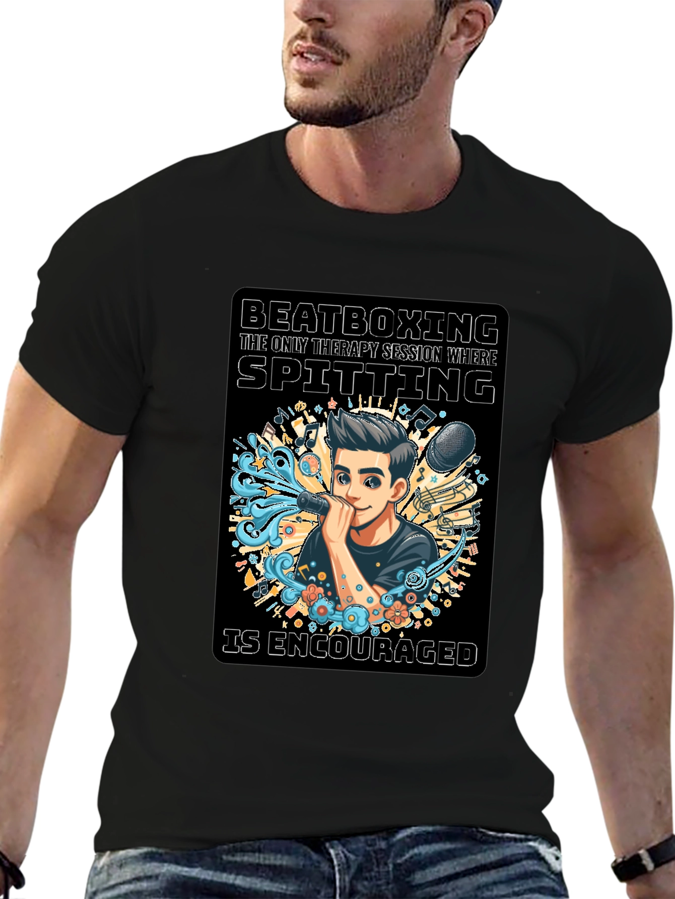 Beatboxing Spitting Encouraged T-Shirt