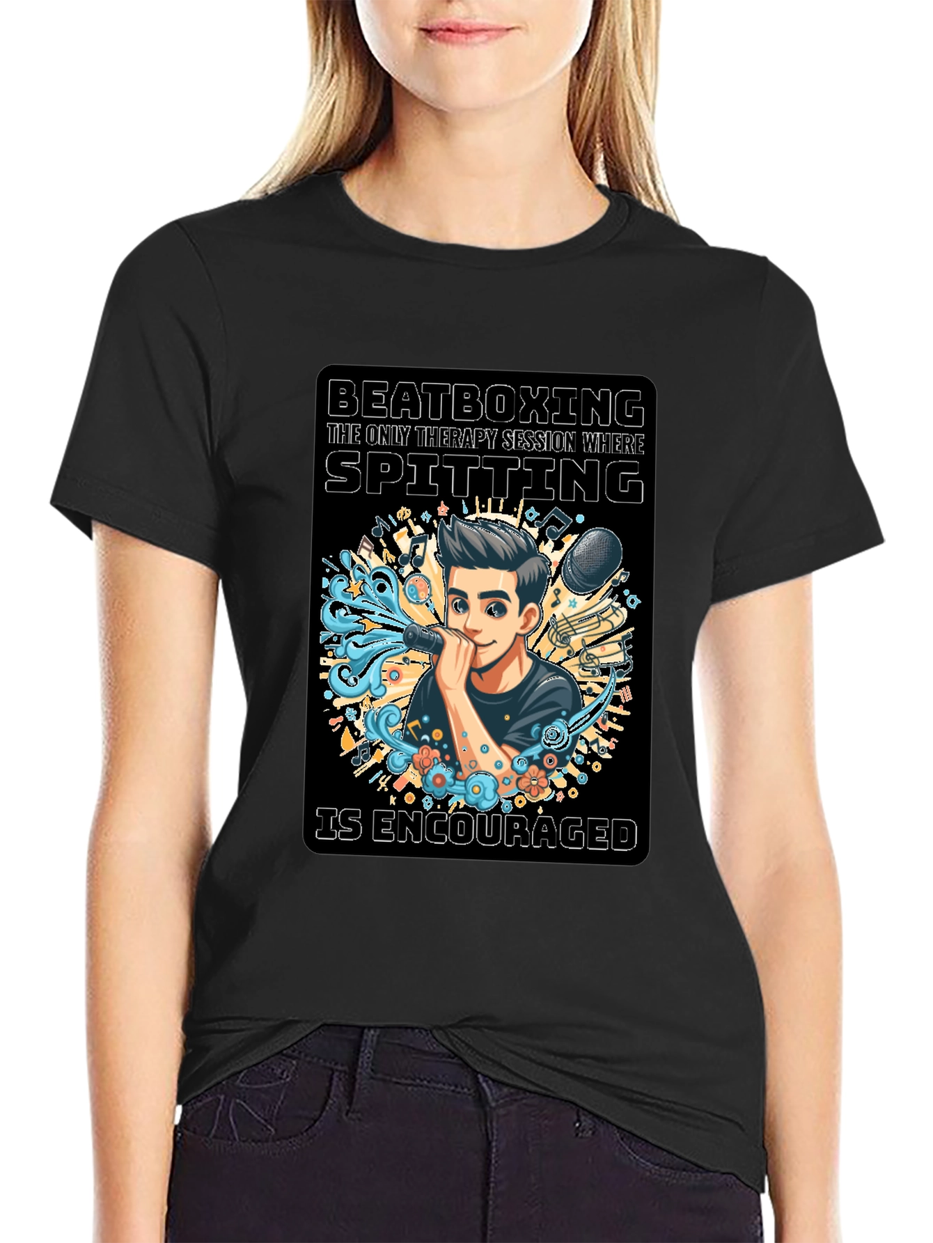 Beatboxing Spitting Encouraged T-Shirt