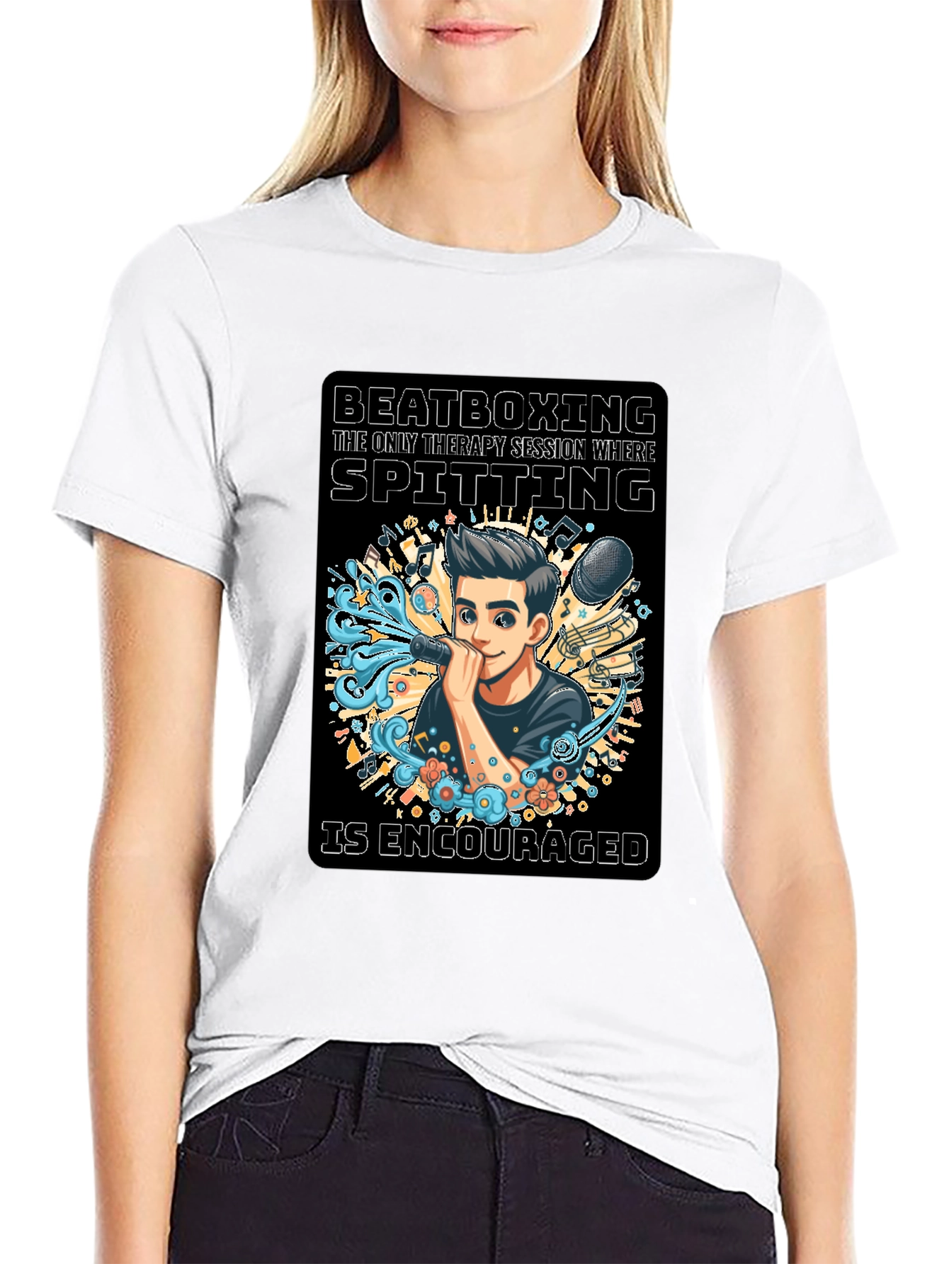 Beatboxing Spitting Encouraged T-Shirt
