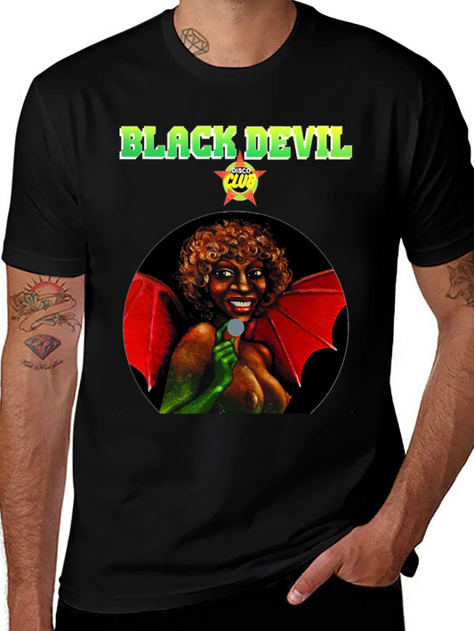 Black Devil Disco Club Graphic T-Shirt