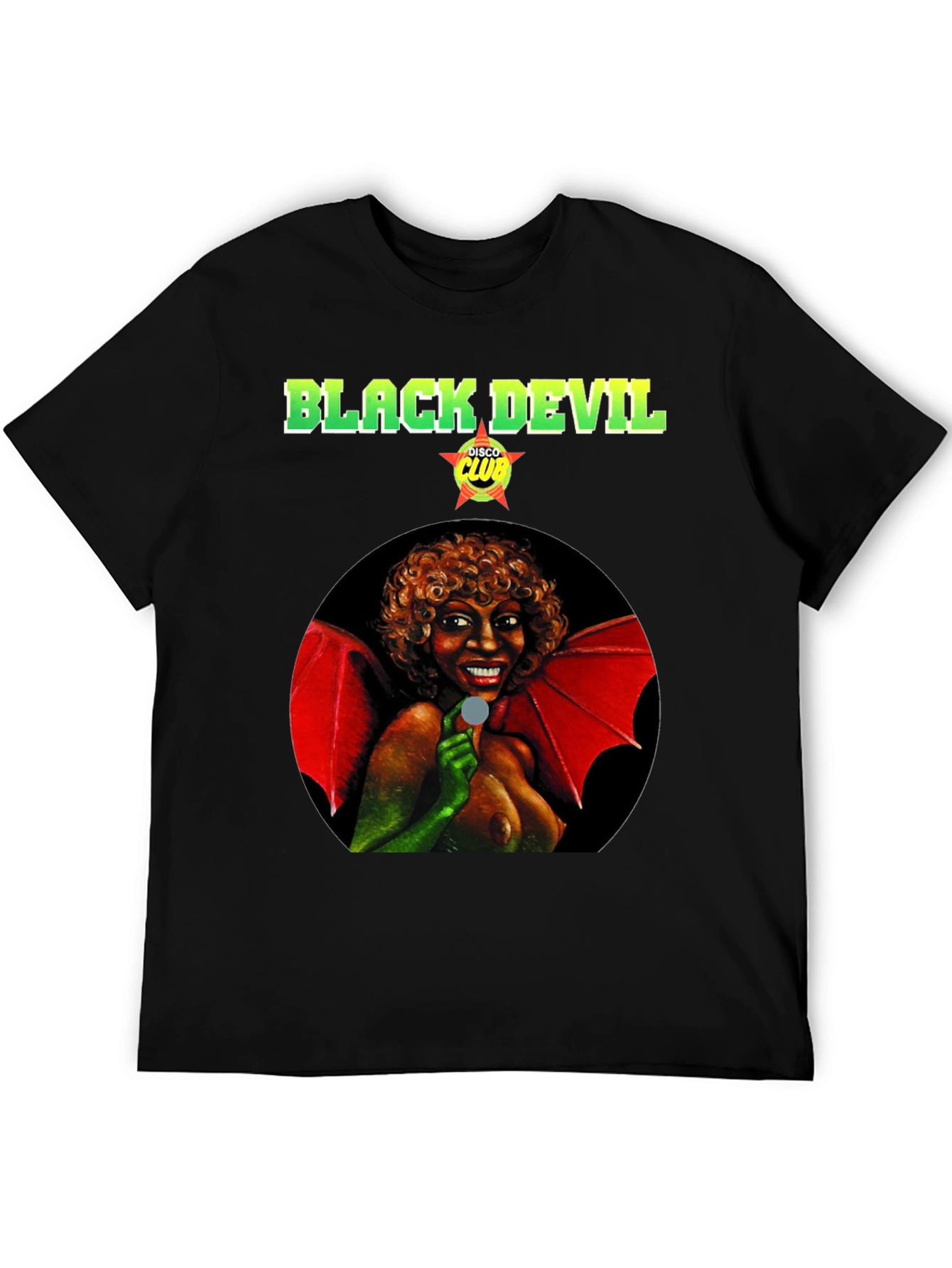 Black Devil Disco Club Graphic T-Shirt