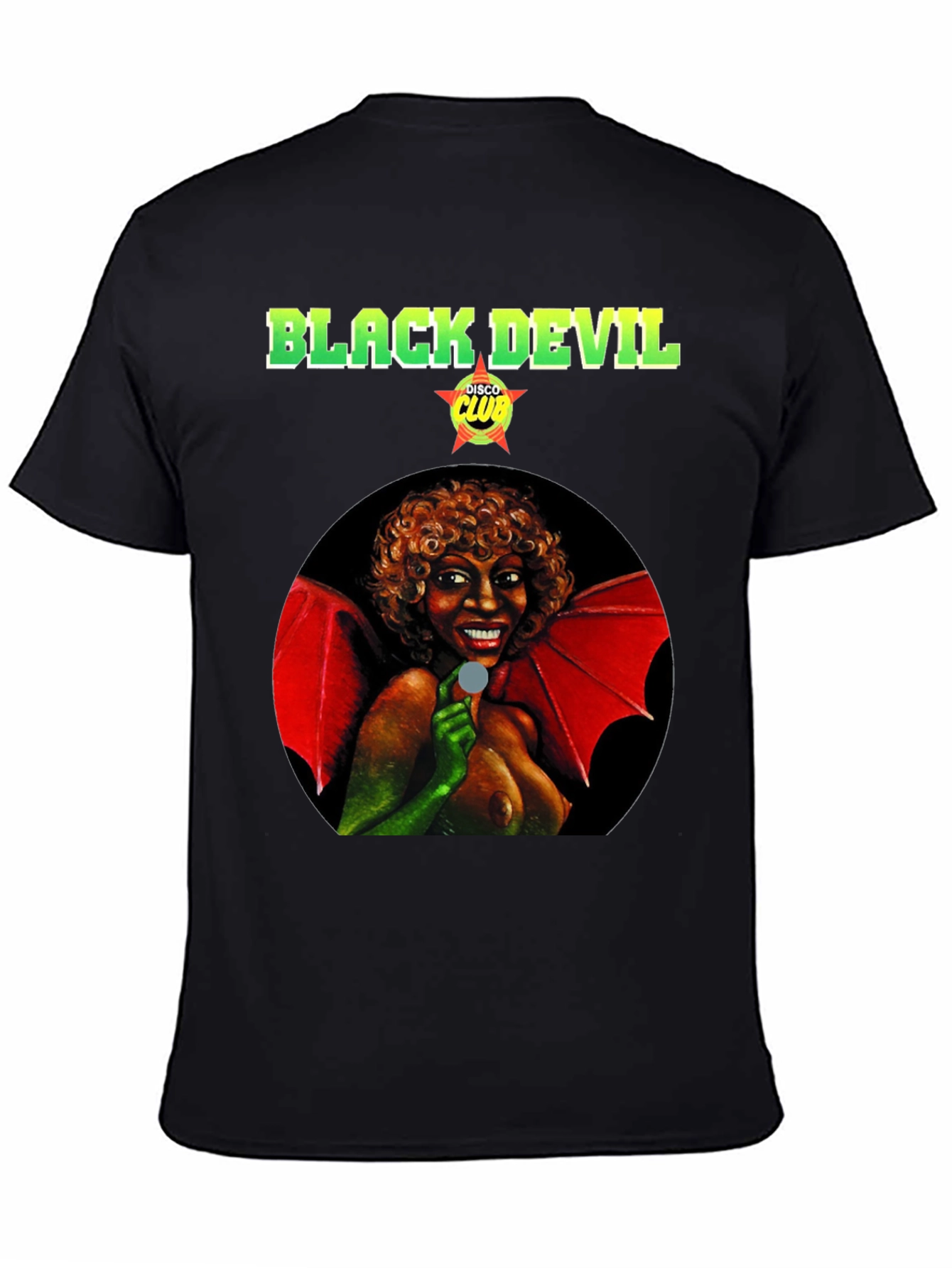 Black Devil Disco Club Graphic T-Shirt