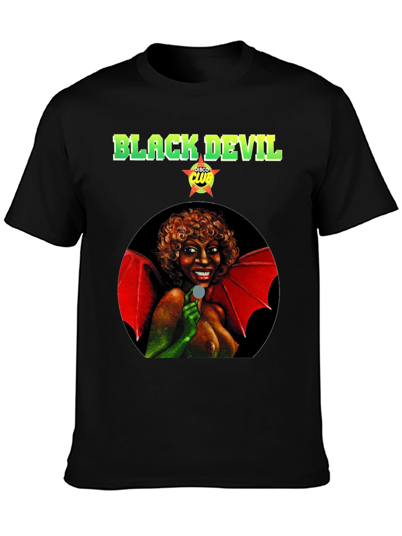 Black Devil Disco Club Graphic T-Shirt
