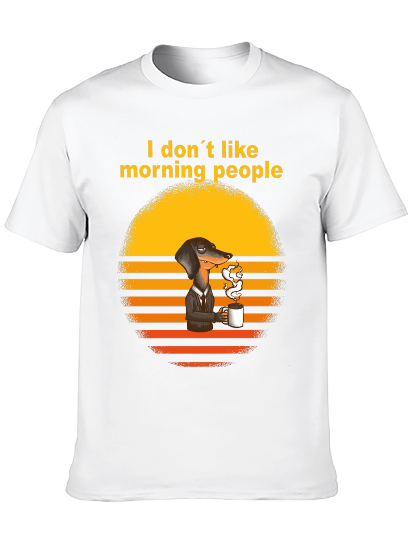 I Dont Like Morning People T-Shirt