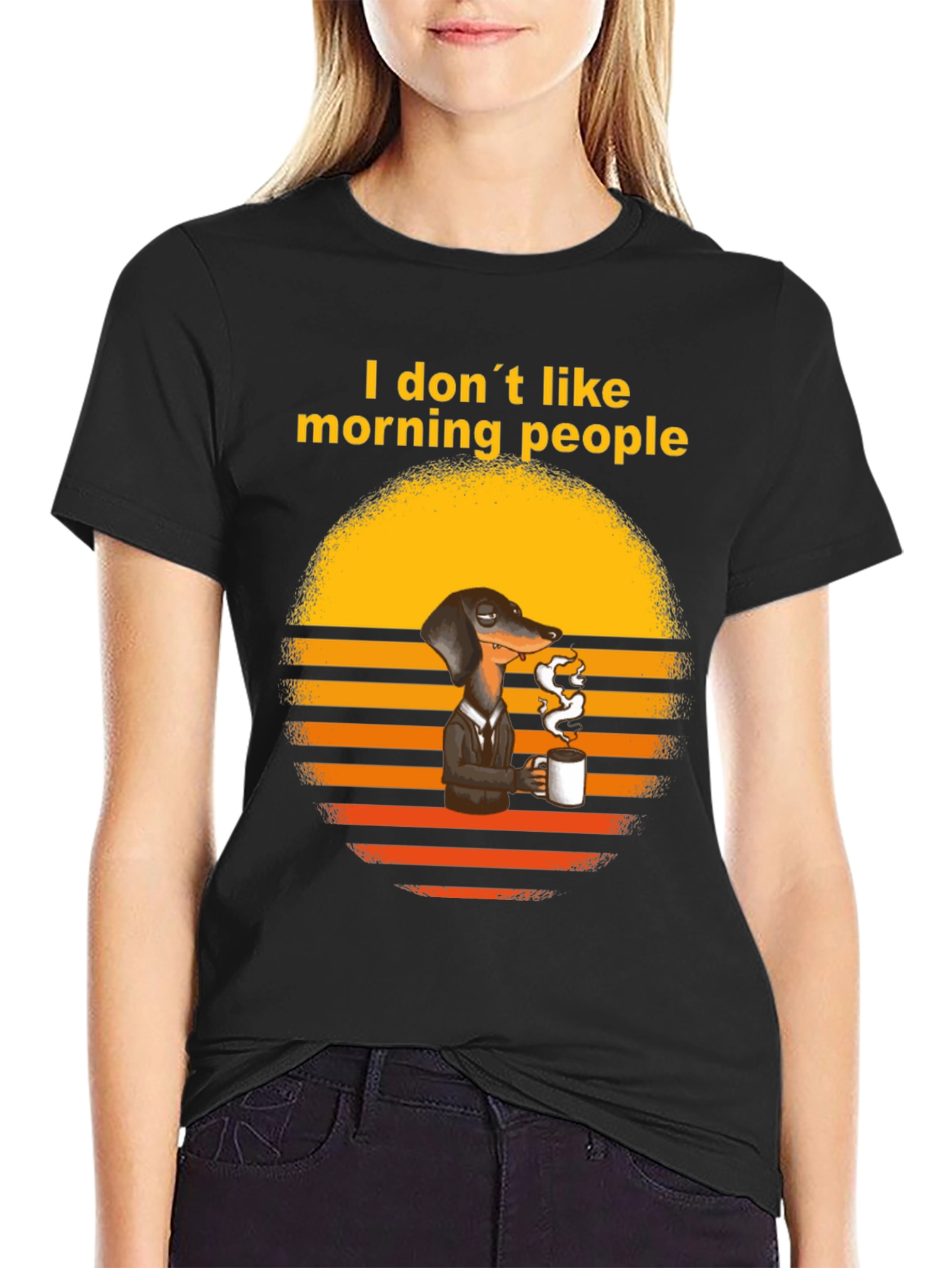 I Dont Like Morning People T-Shirt