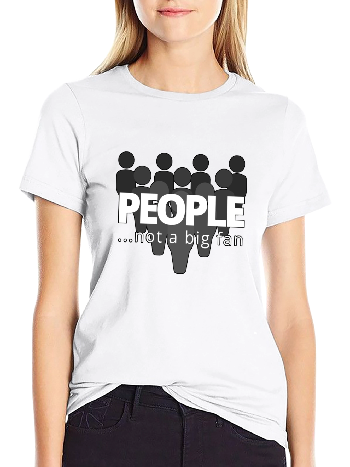 People Not A Big Fan Graphic T-Shirt