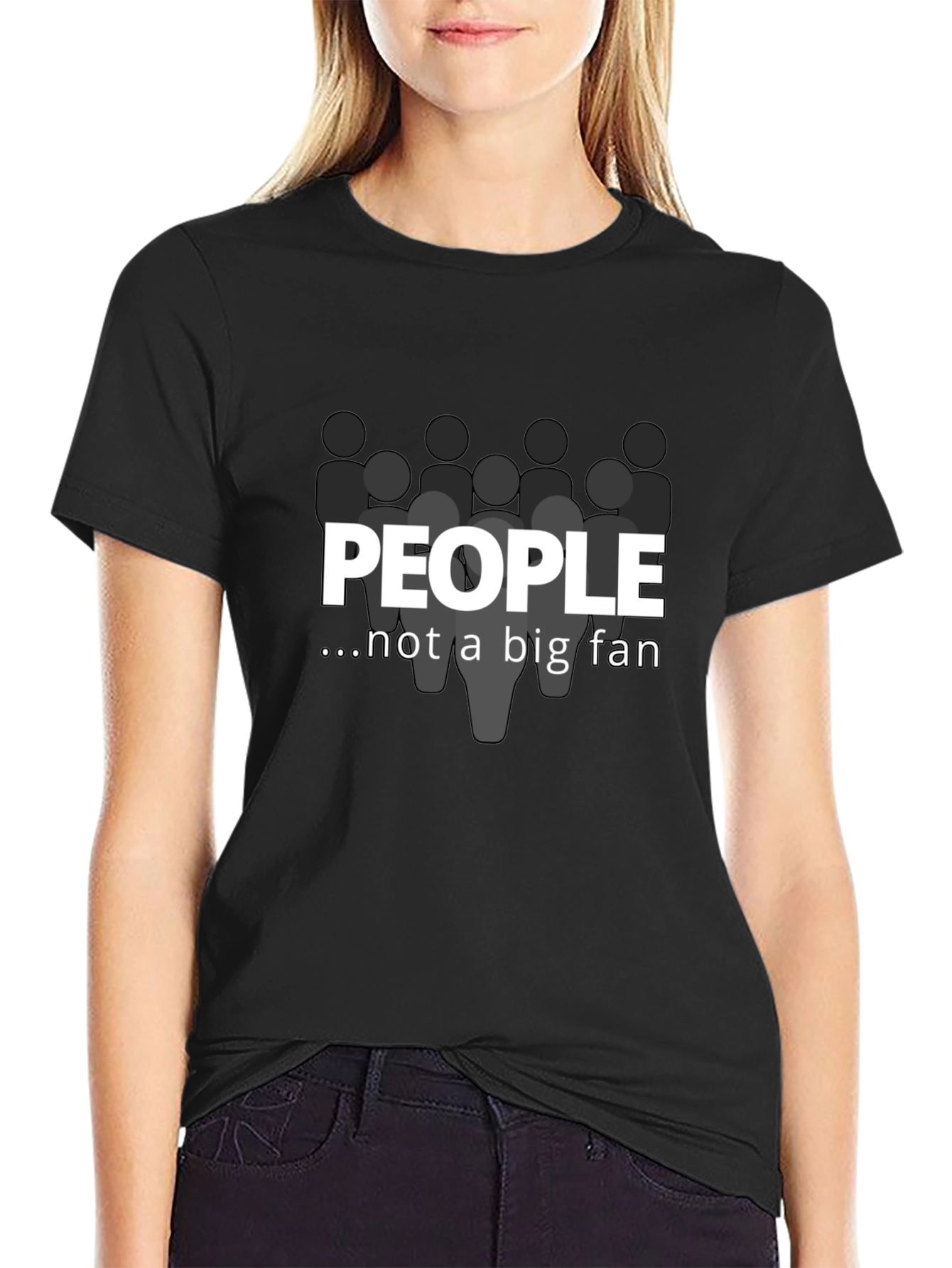 People Not A Big Fan Graphic T-Shirt
