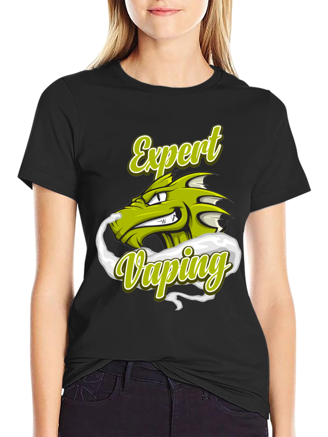 Expert Vaping T-Shirt - Dragon Graphic Tee