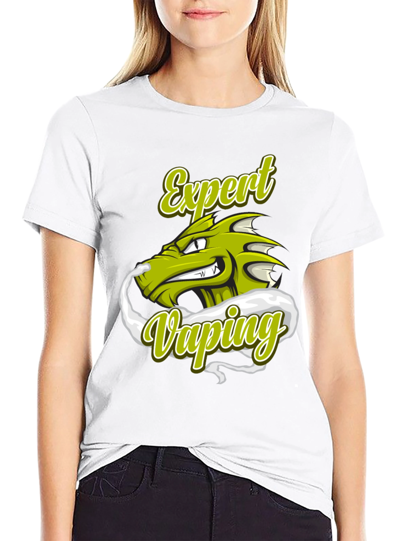 Expert Vaping T-Shirt - Dragon Graphic Tee