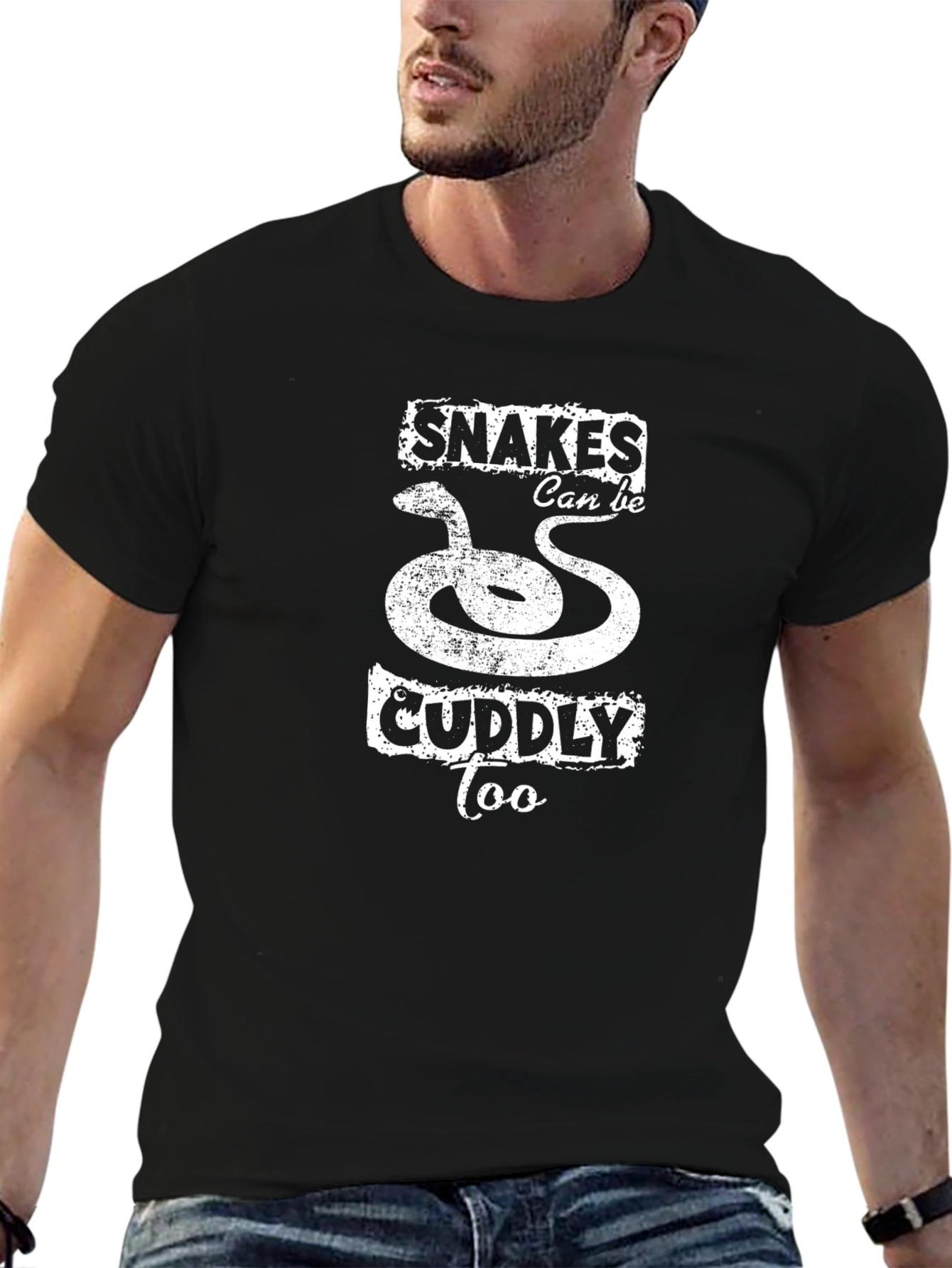Snakes Can Be Cuddly Too T-Shirt