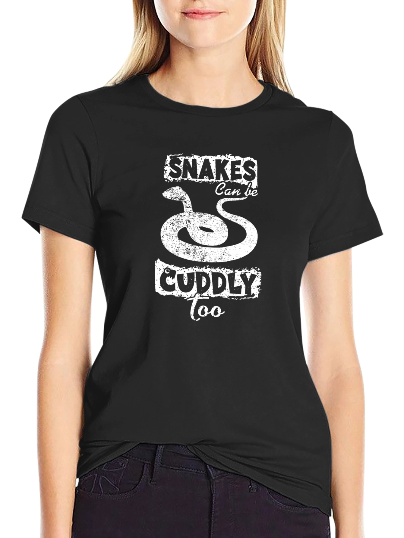 Snakes Can Be Cuddly Too T-Shirt