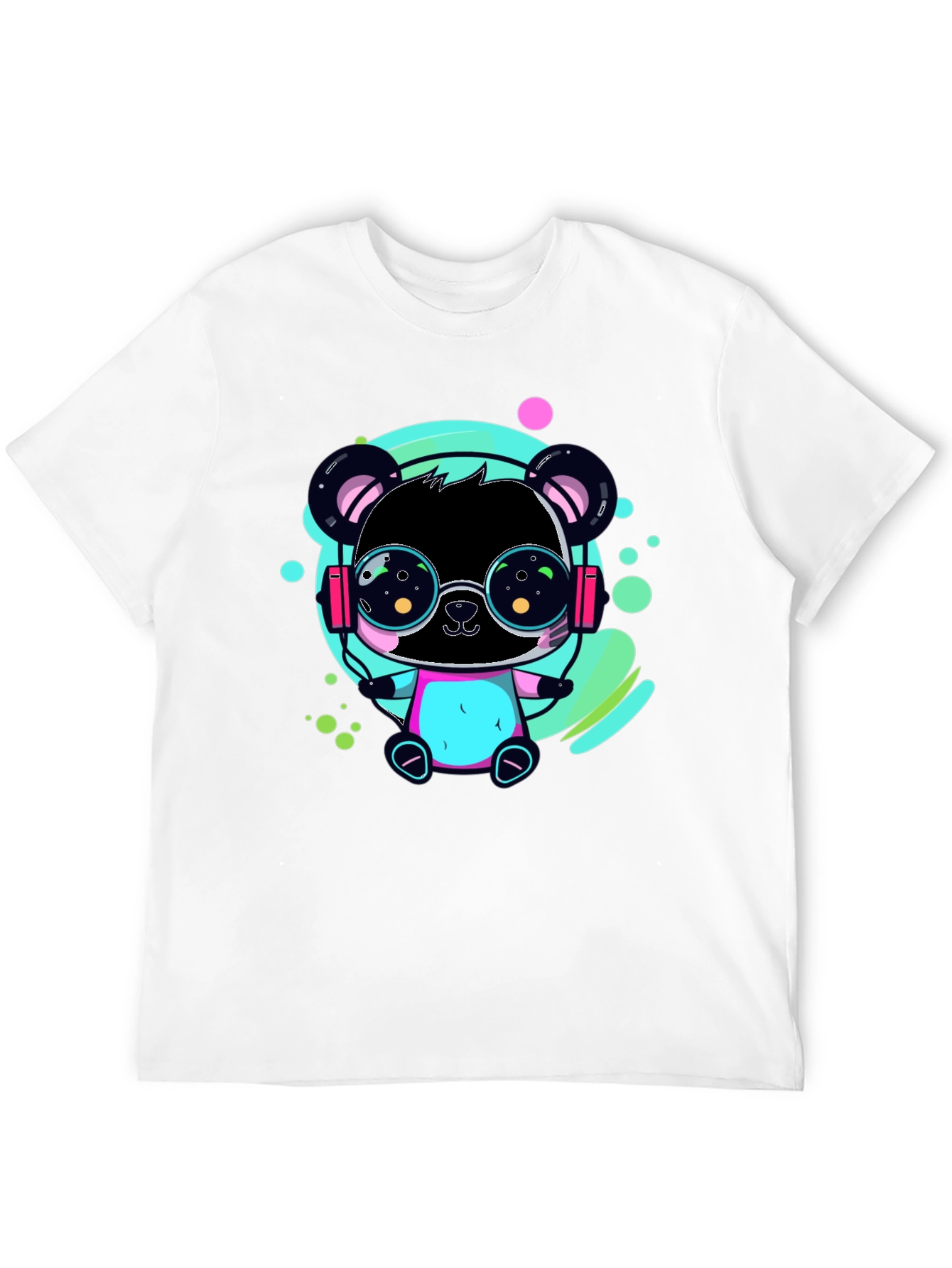 Neon Panda Graphic Tee