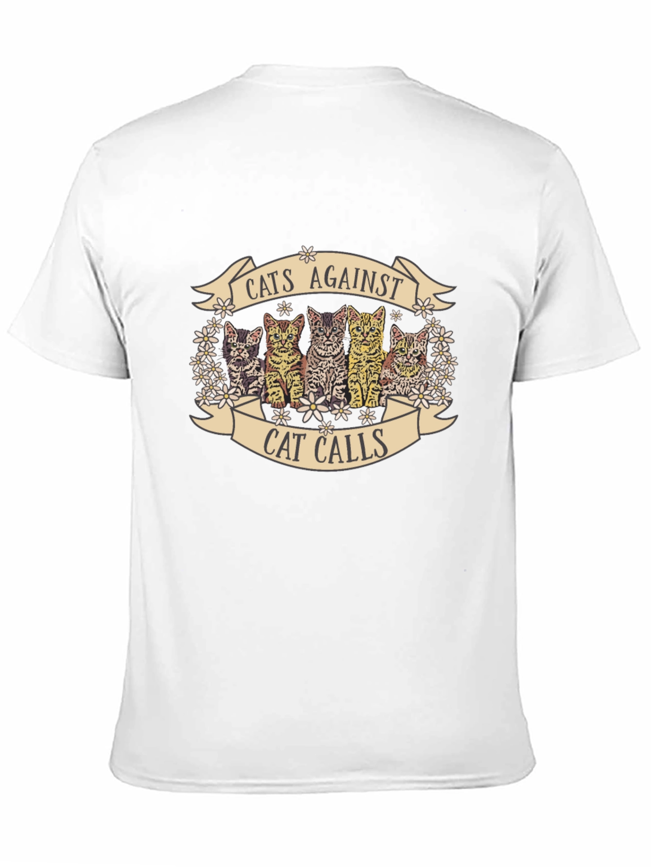 Cats Against Cat Calls Graphic T-Shirt
