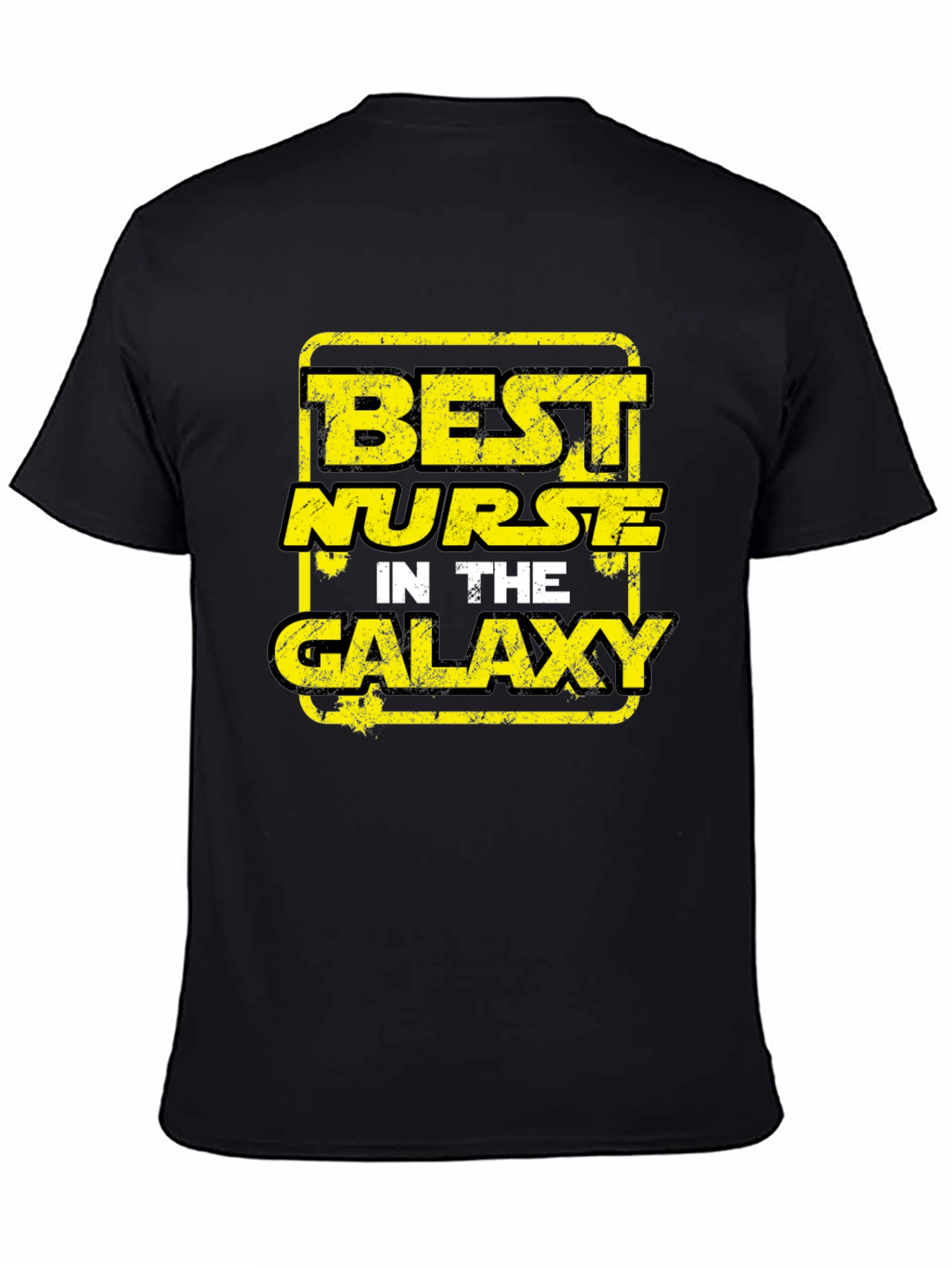 Best Nurse in The Galaxy Black T-Shirt