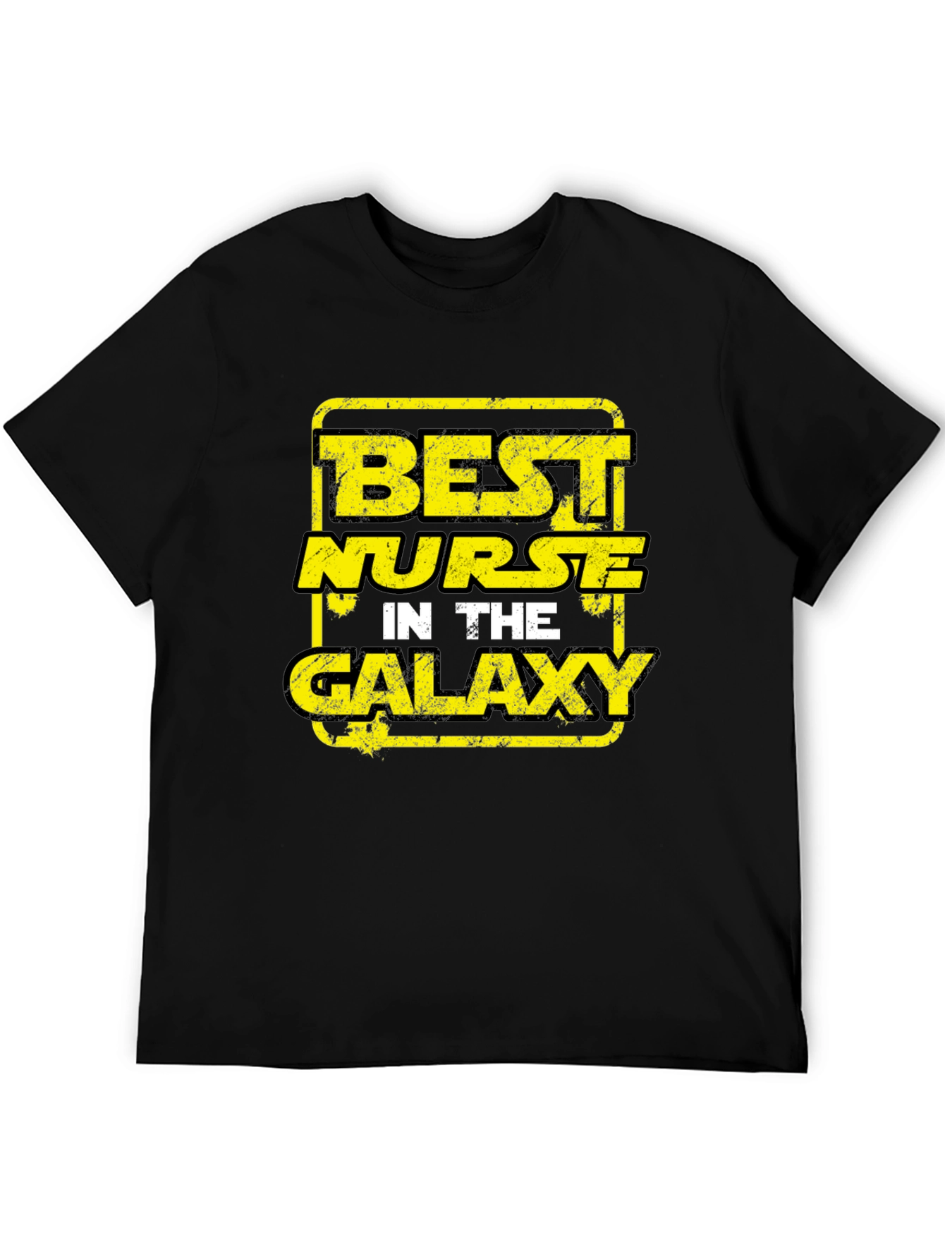 Best Nurse in The Galaxy Black T-Shirt